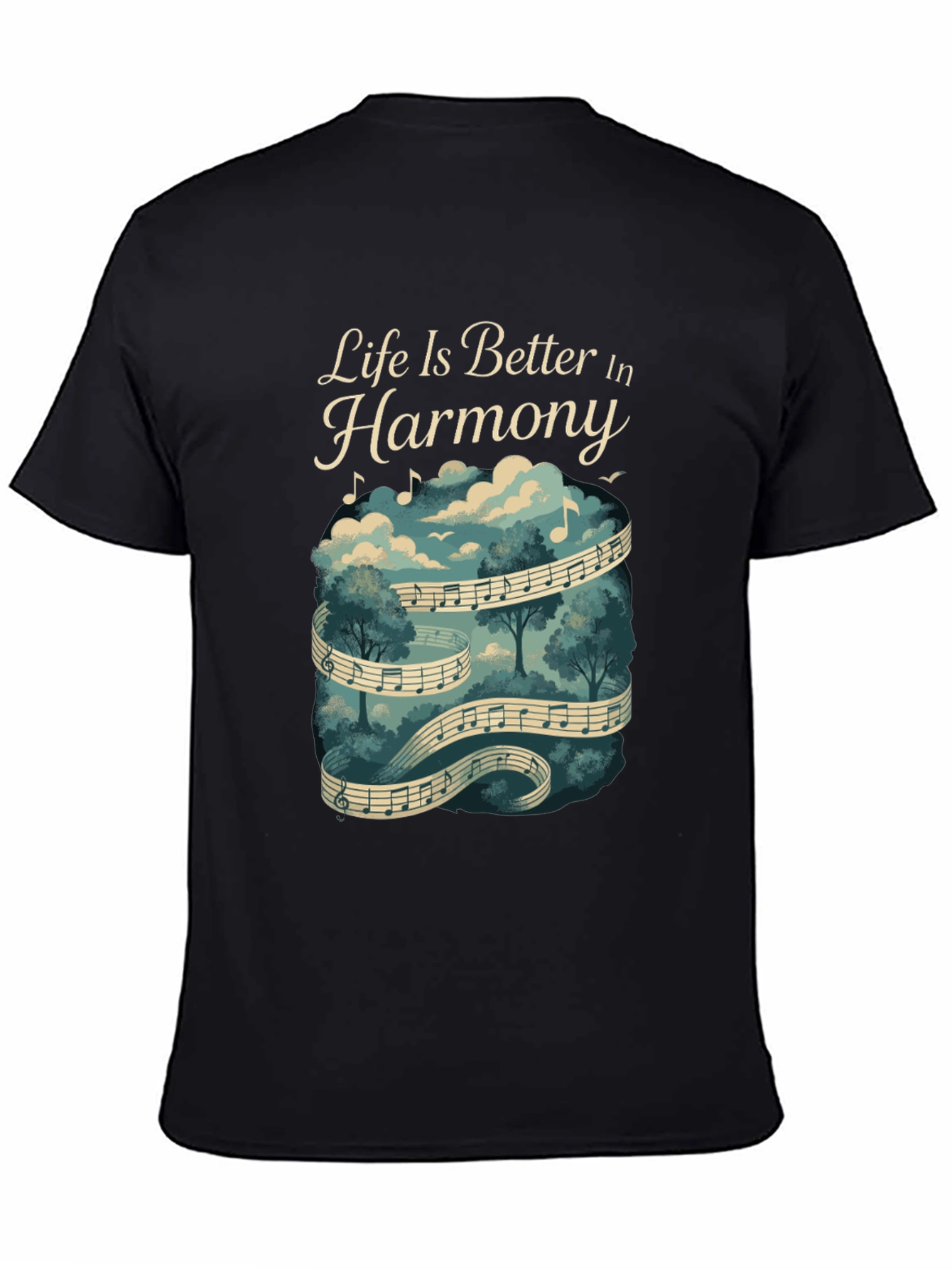 Life is Better in Harmony Graphic T-Shirt