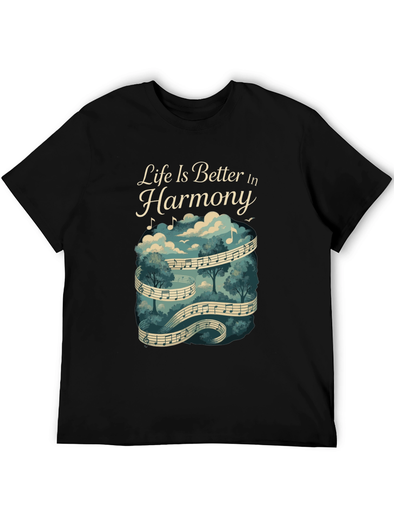 Life is Better in Harmony Graphic T-Shirt