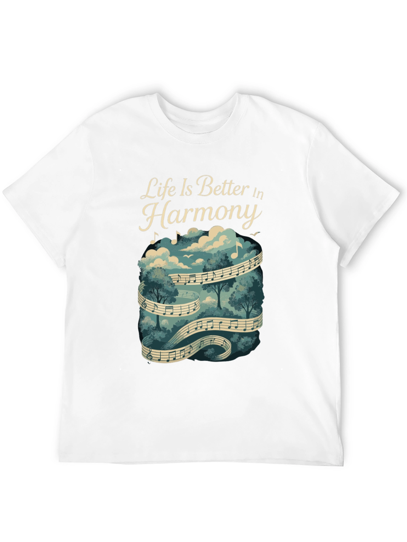 Life is Better in Harmony Graphic T-Shirt