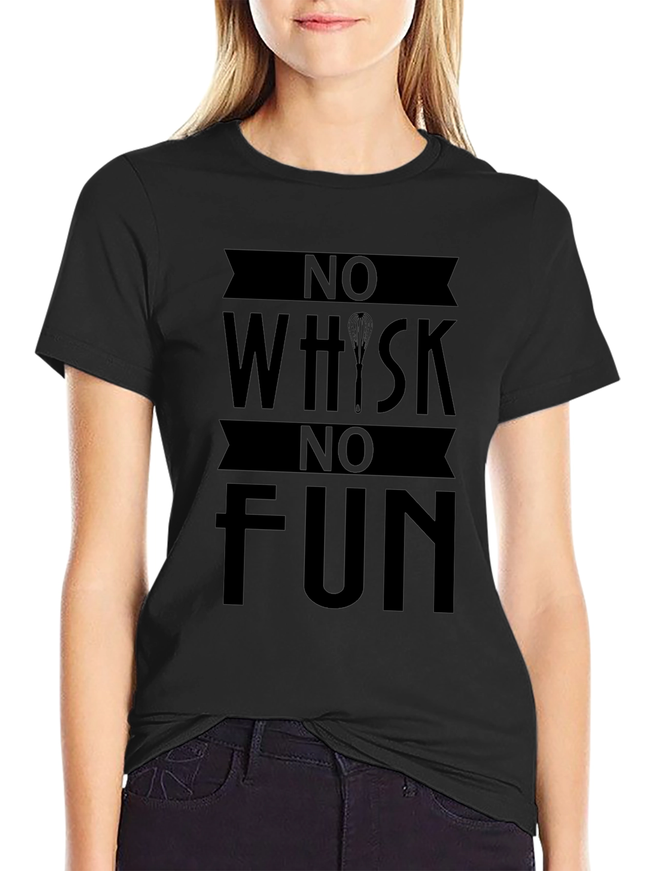 No Whisk No Fun Graphic T-Shirt