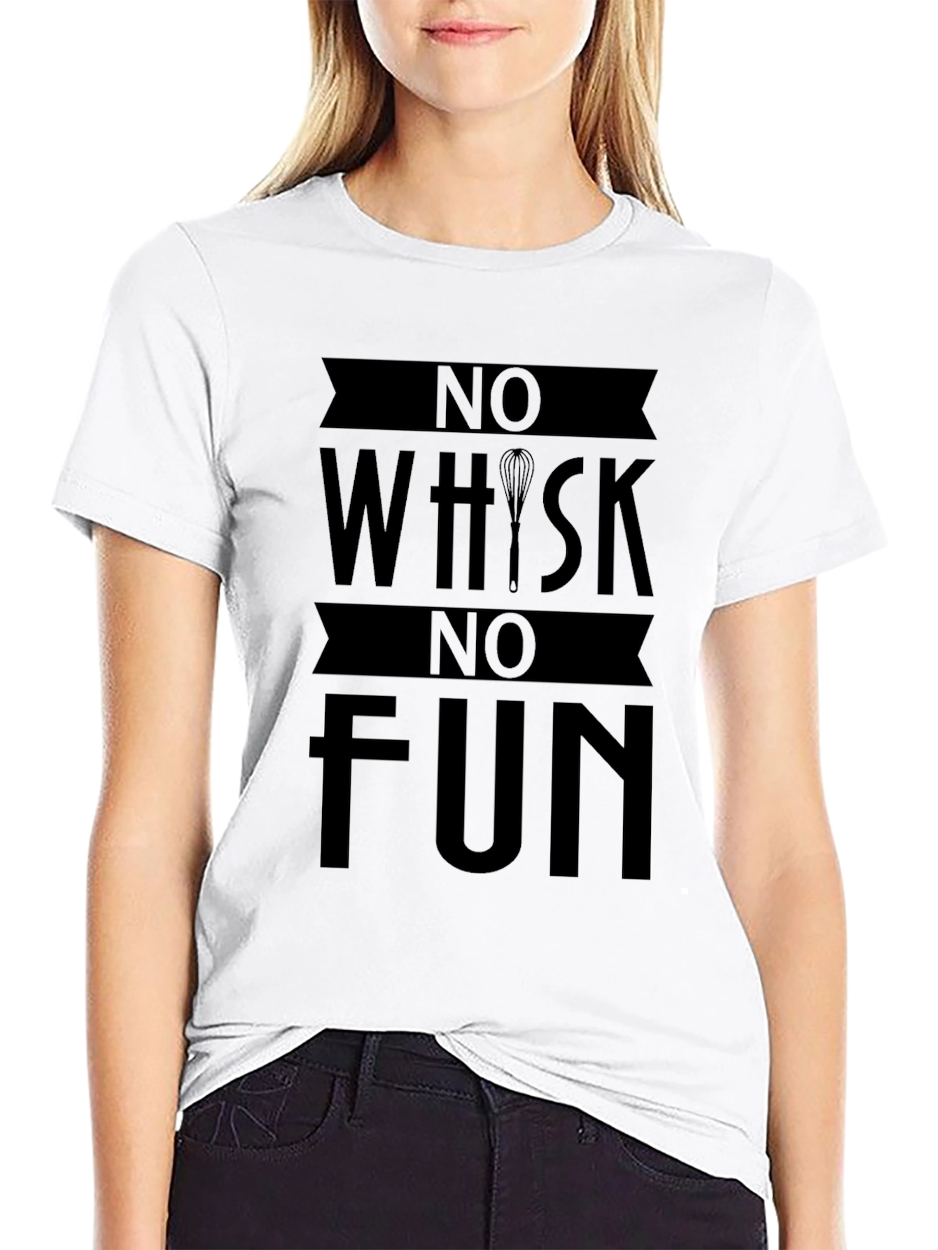 No Whisk No Fun Graphic T-Shirt