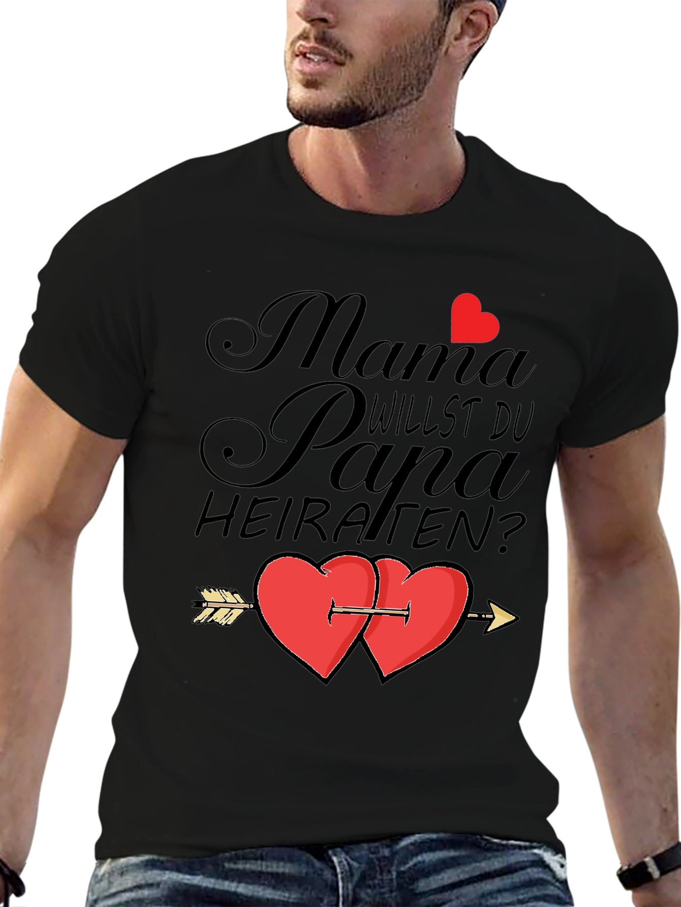 Mama Willst Du Papa Heiraten? T-Shirt