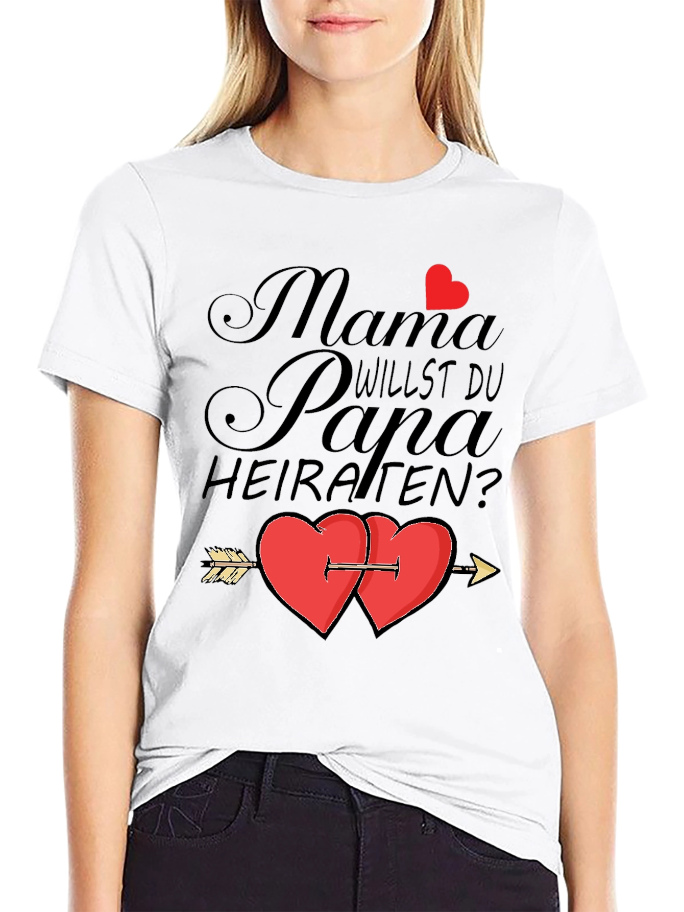 Mama Willst Du Papa Heiraten? T-Shirt