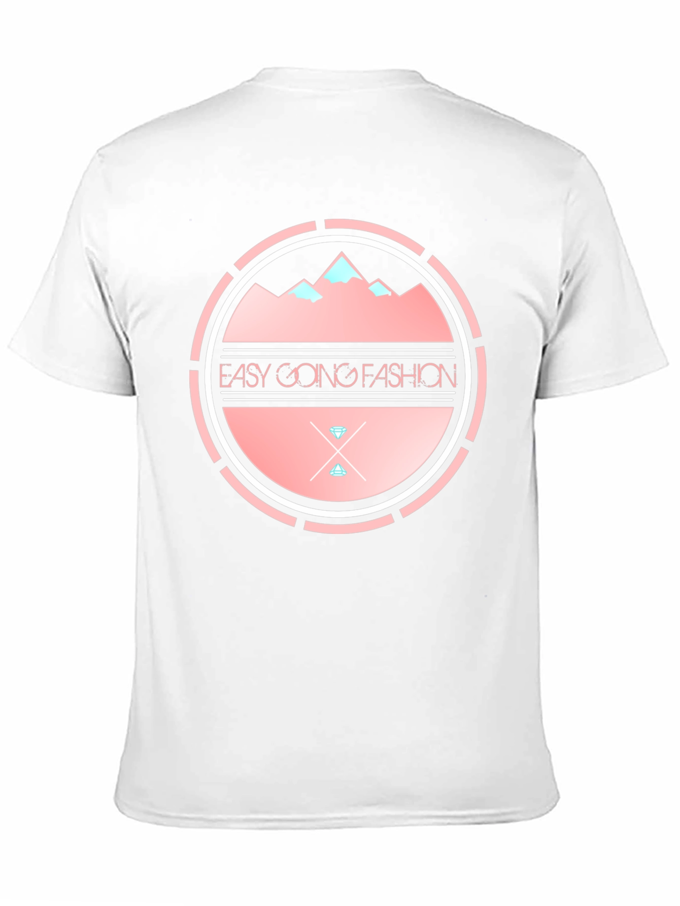 Easy Going Fashion Black T-Shirt