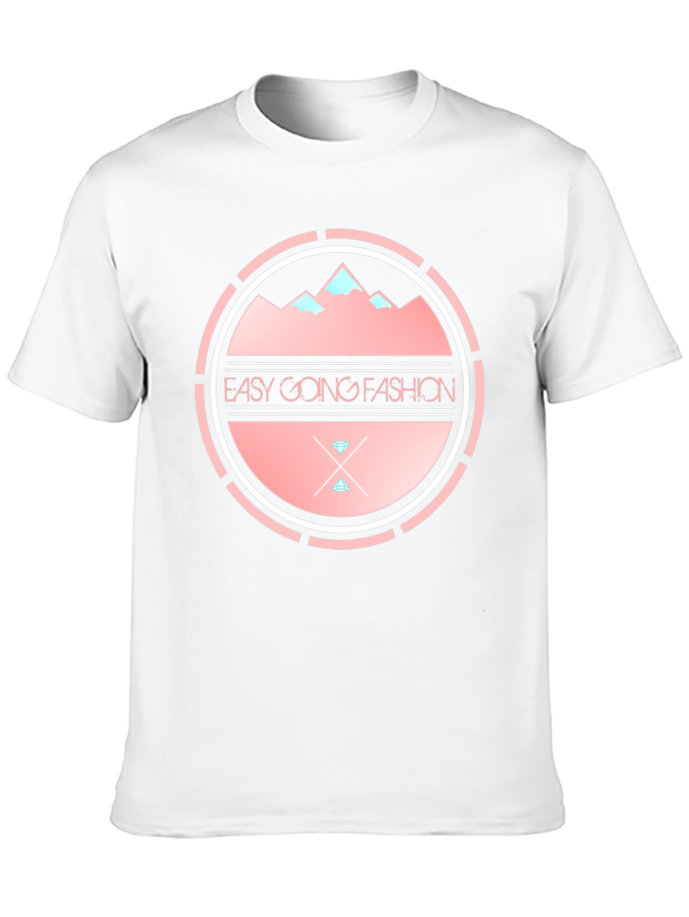 Easy Going Fashion Black T-Shirt