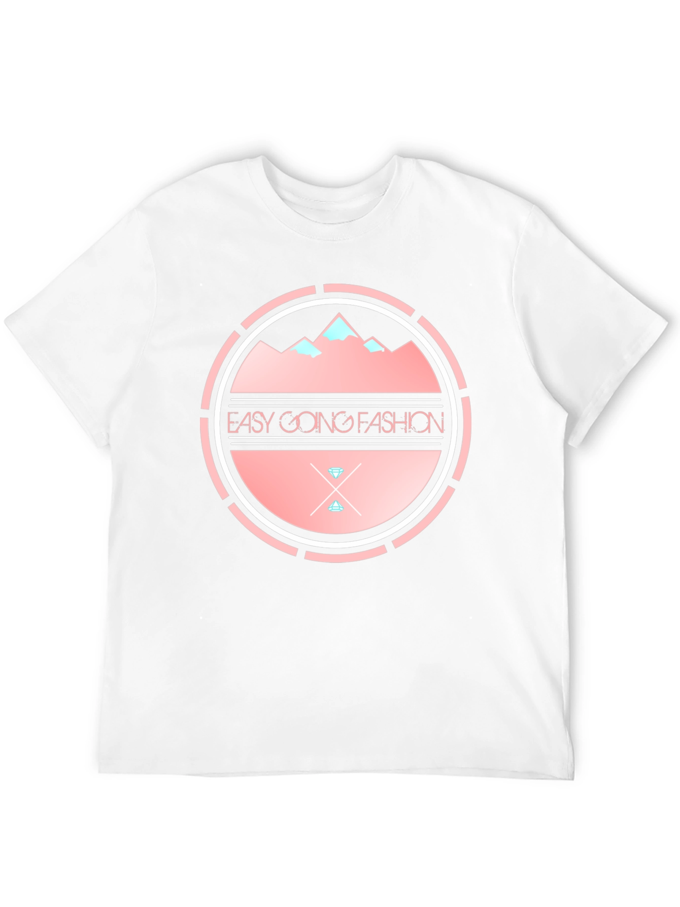 Easy Going Fashion Black T-Shirt
