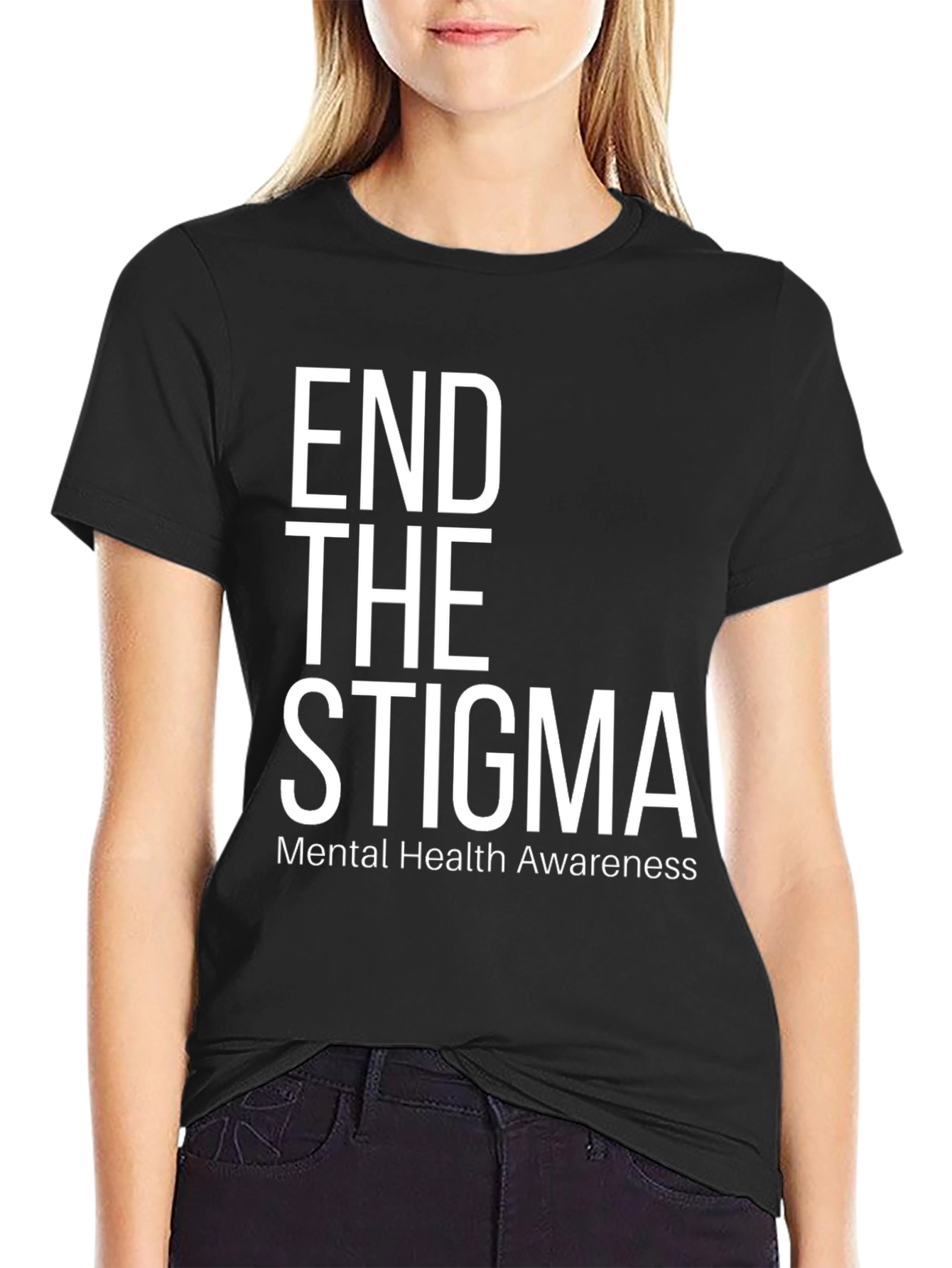 End the Stigma Mental Health Awareness T-Shirt