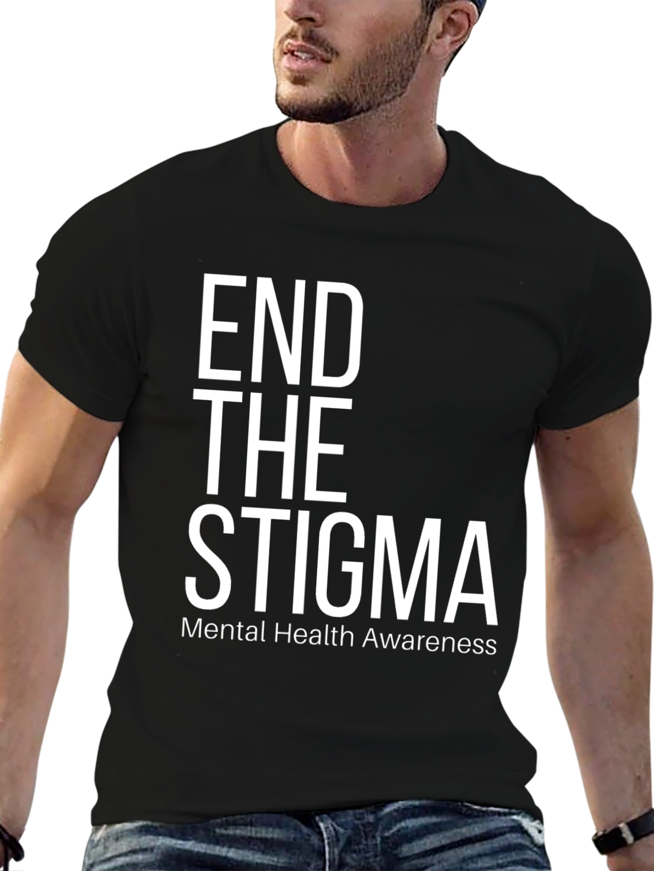 End the Stigma Mental Health Awareness T-Shirt