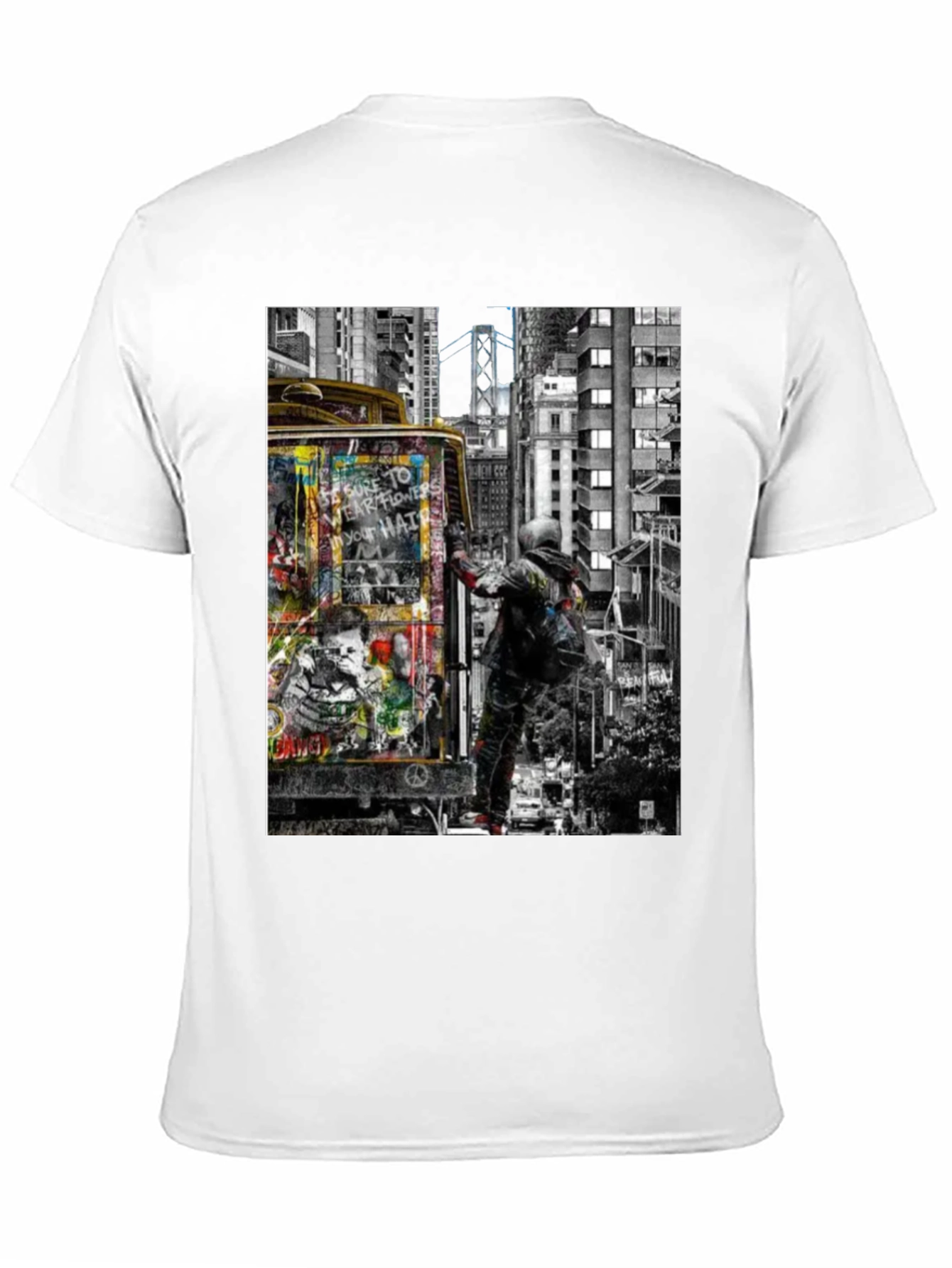 Urban Art Graphic Tee - Graffiti Artist T-Shirt