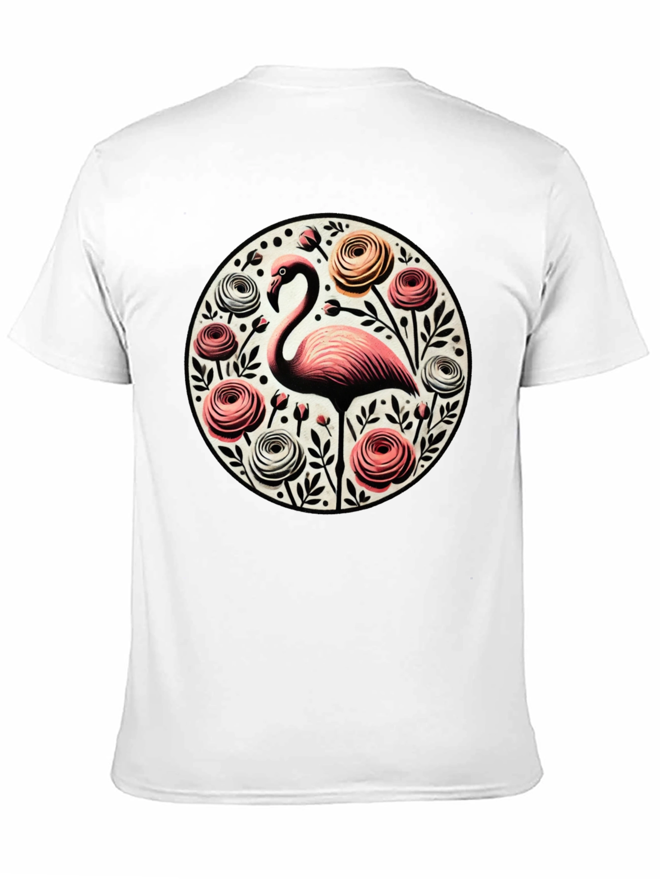 Flamingo Floral Graphic Tee
