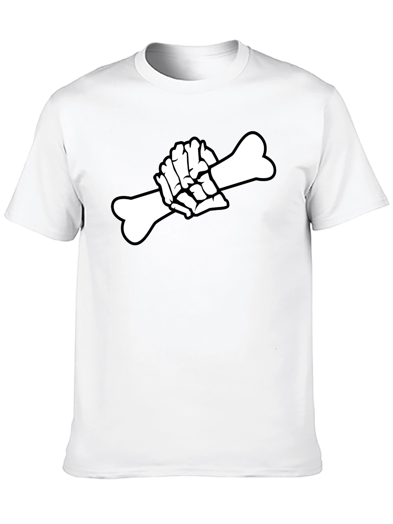 Skeleton Hand Bone T-Shirt - Goth Graphic Tee
