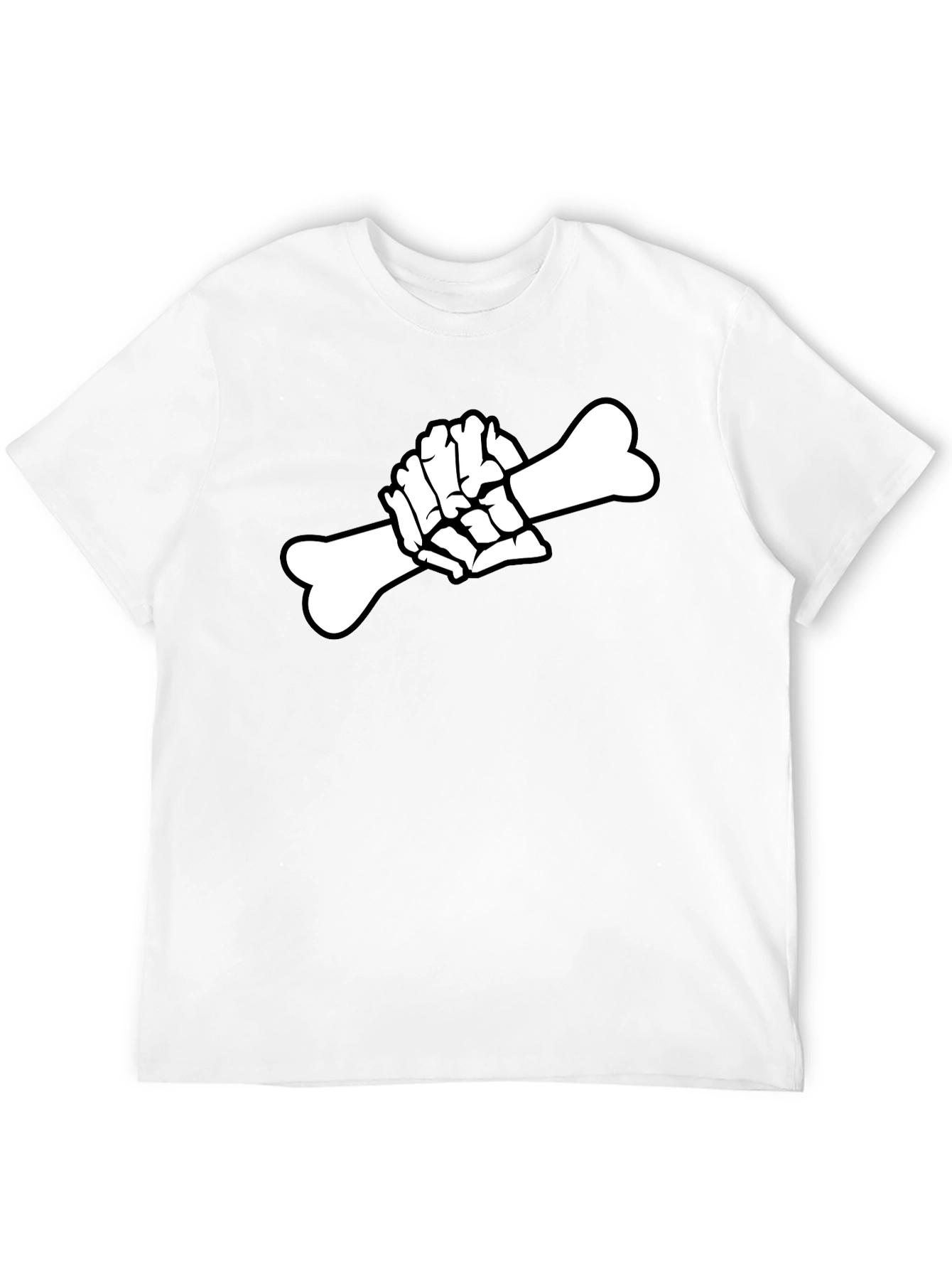 Skeleton Hand Bone T-Shirt - Goth Graphic Tee