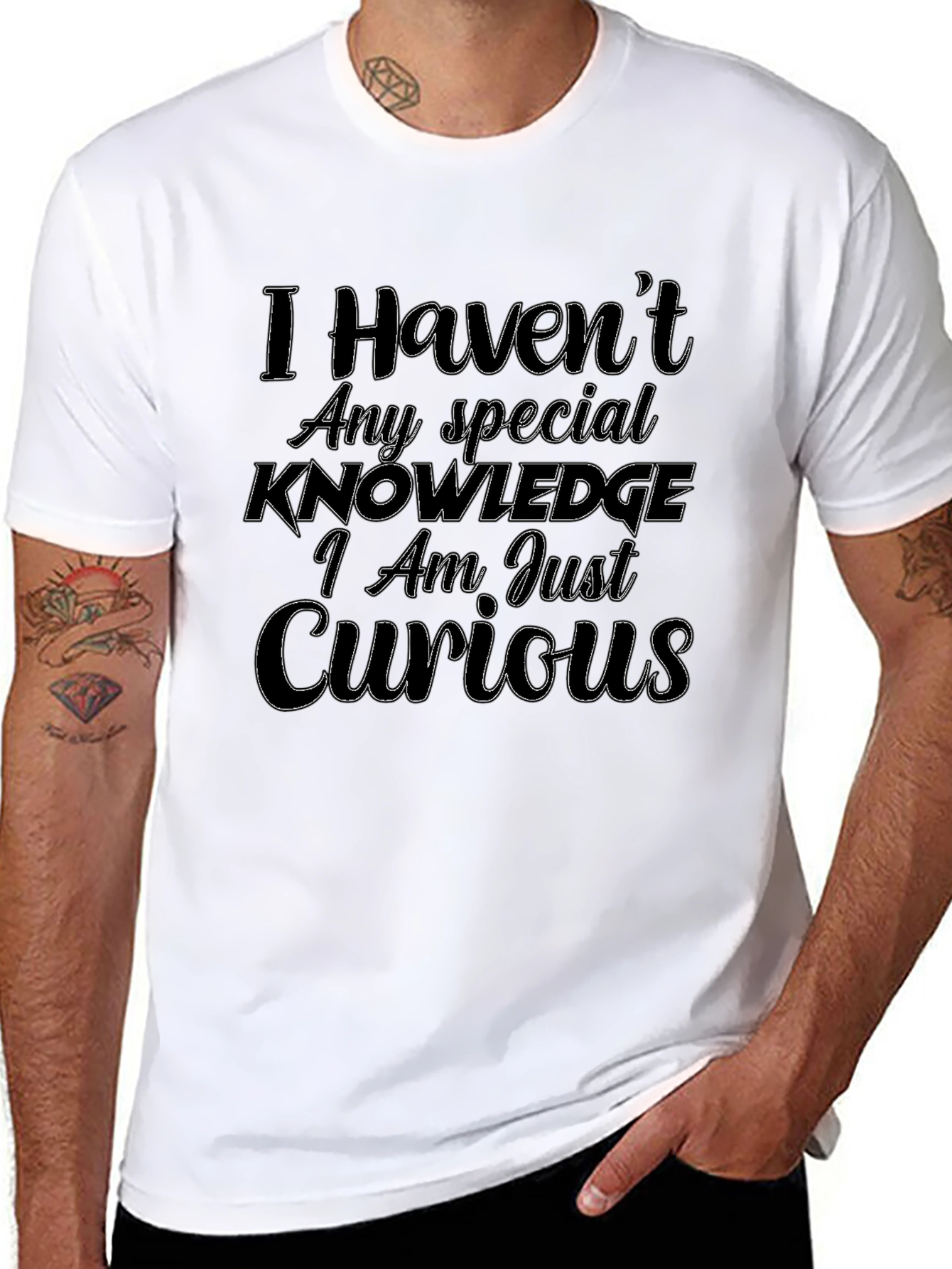 Curious Statement T-Shirt