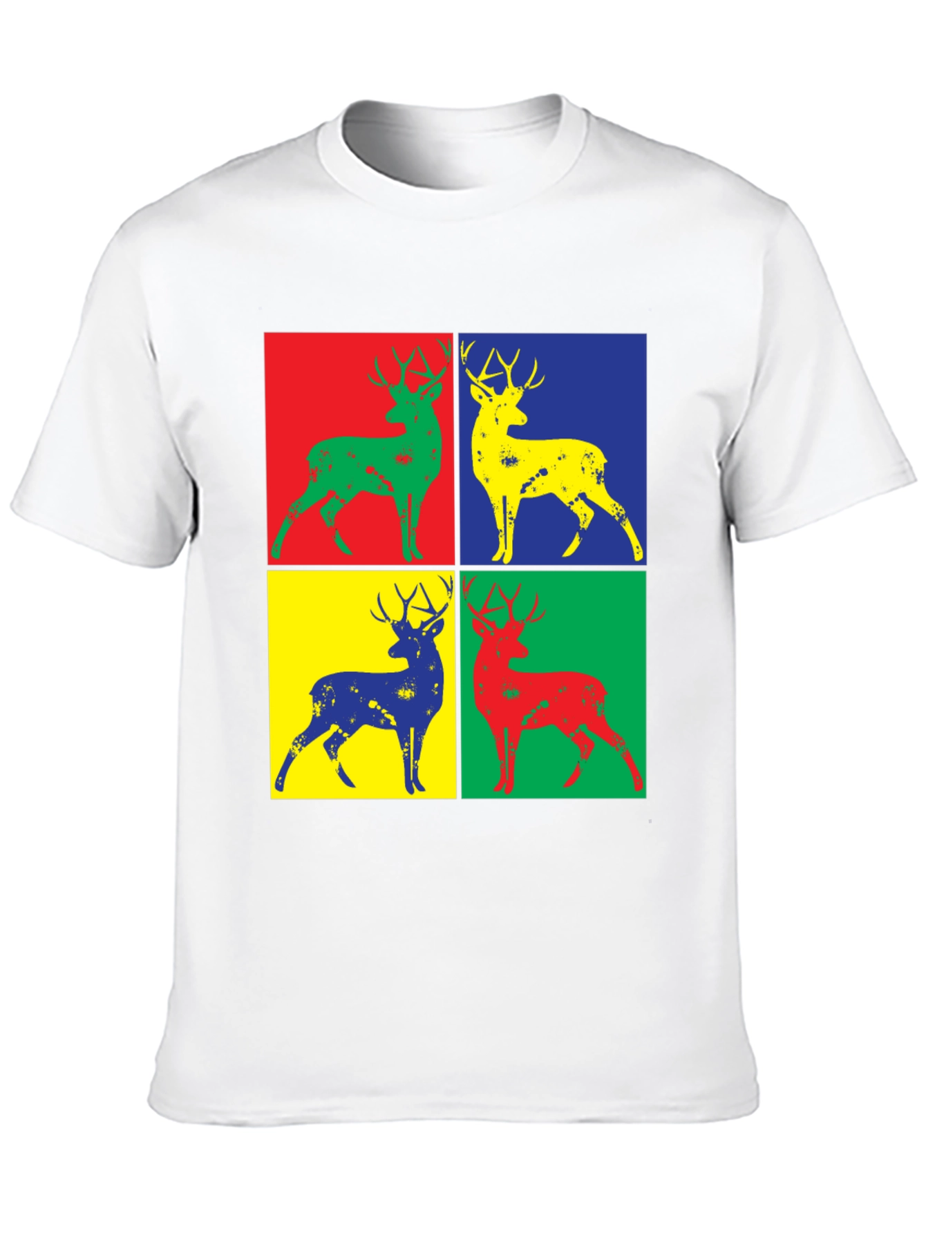 Pop Art Deer Graphic Tee