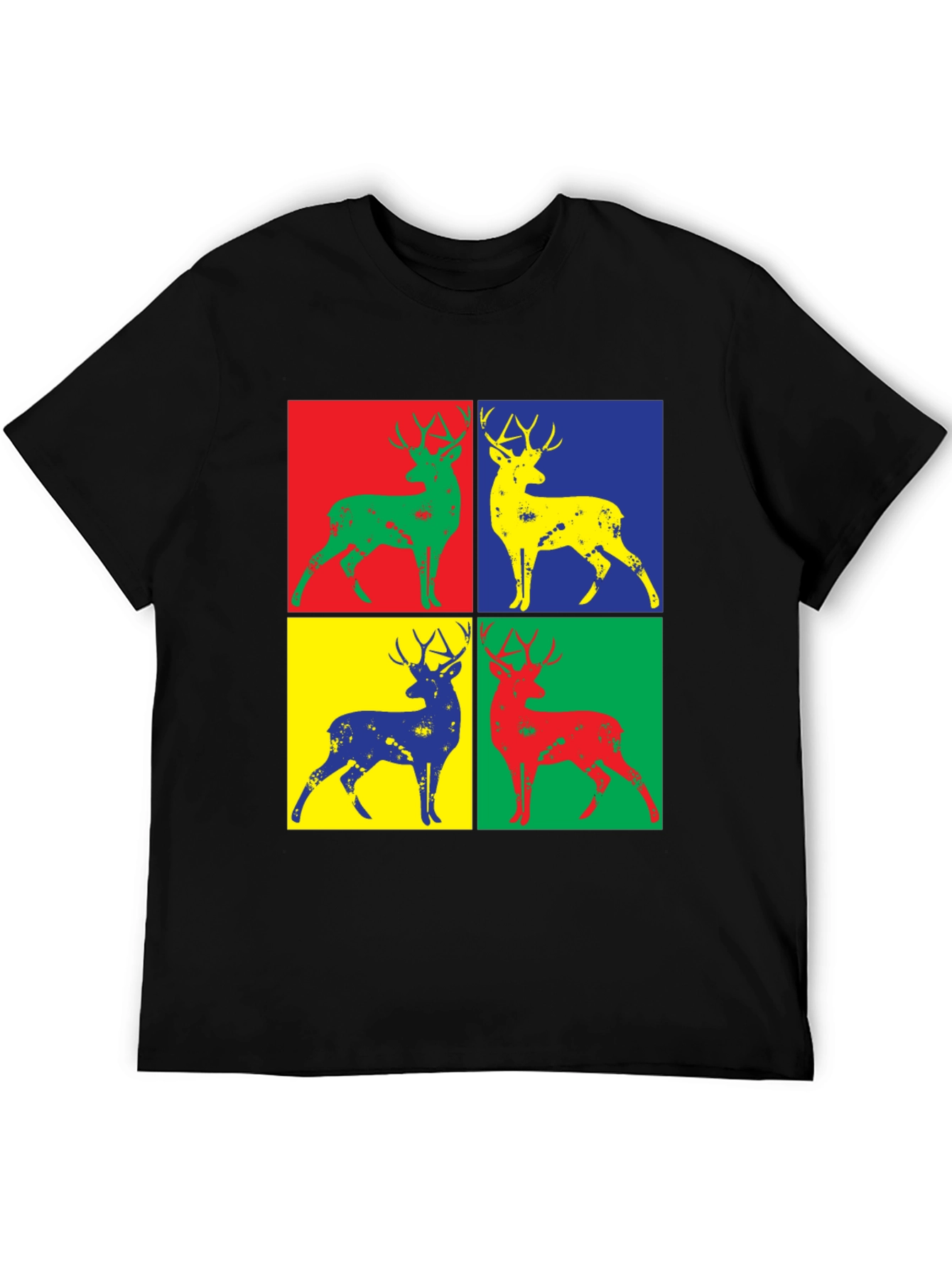 Pop Art Deer Graphic Tee