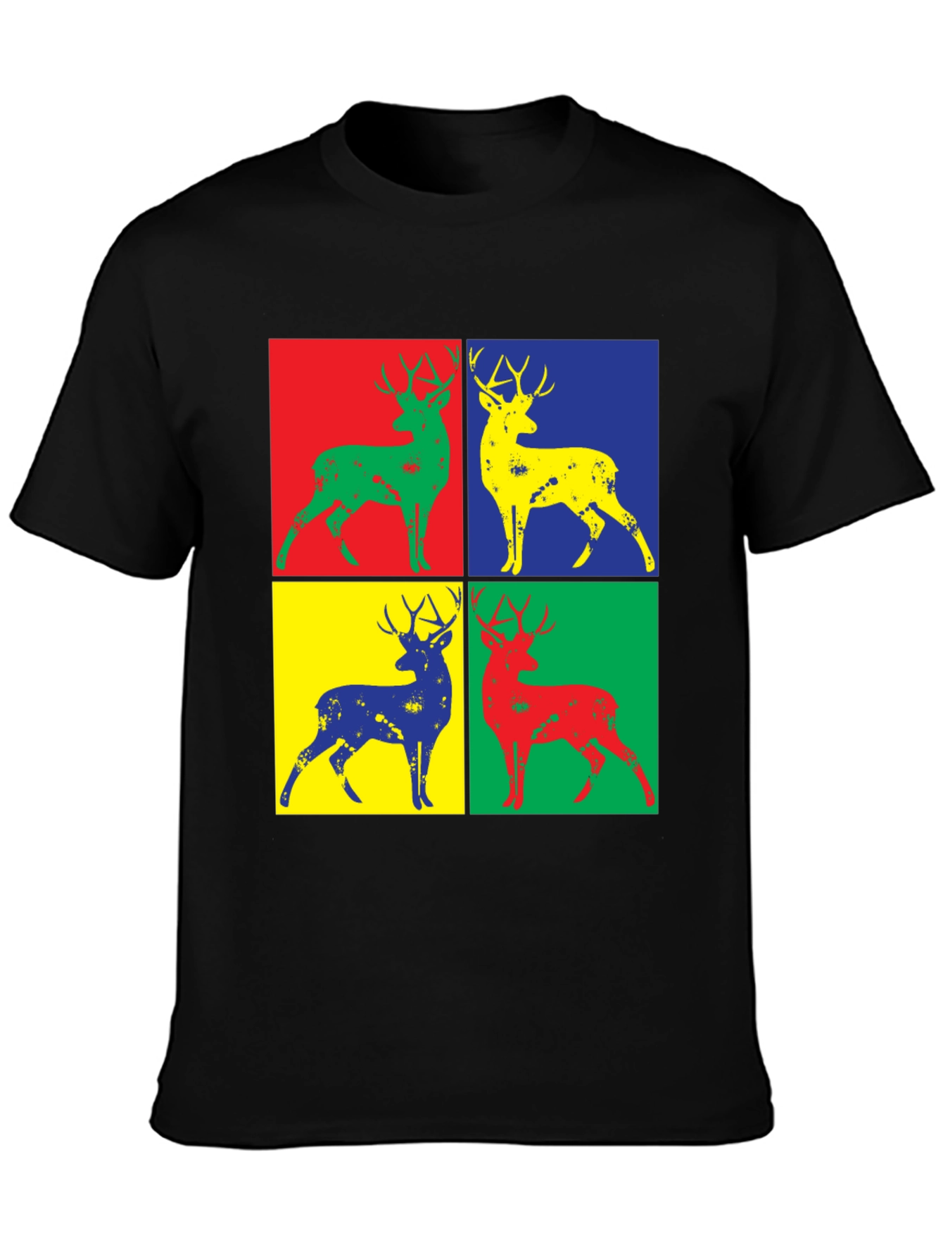 Pop Art Deer Graphic Tee