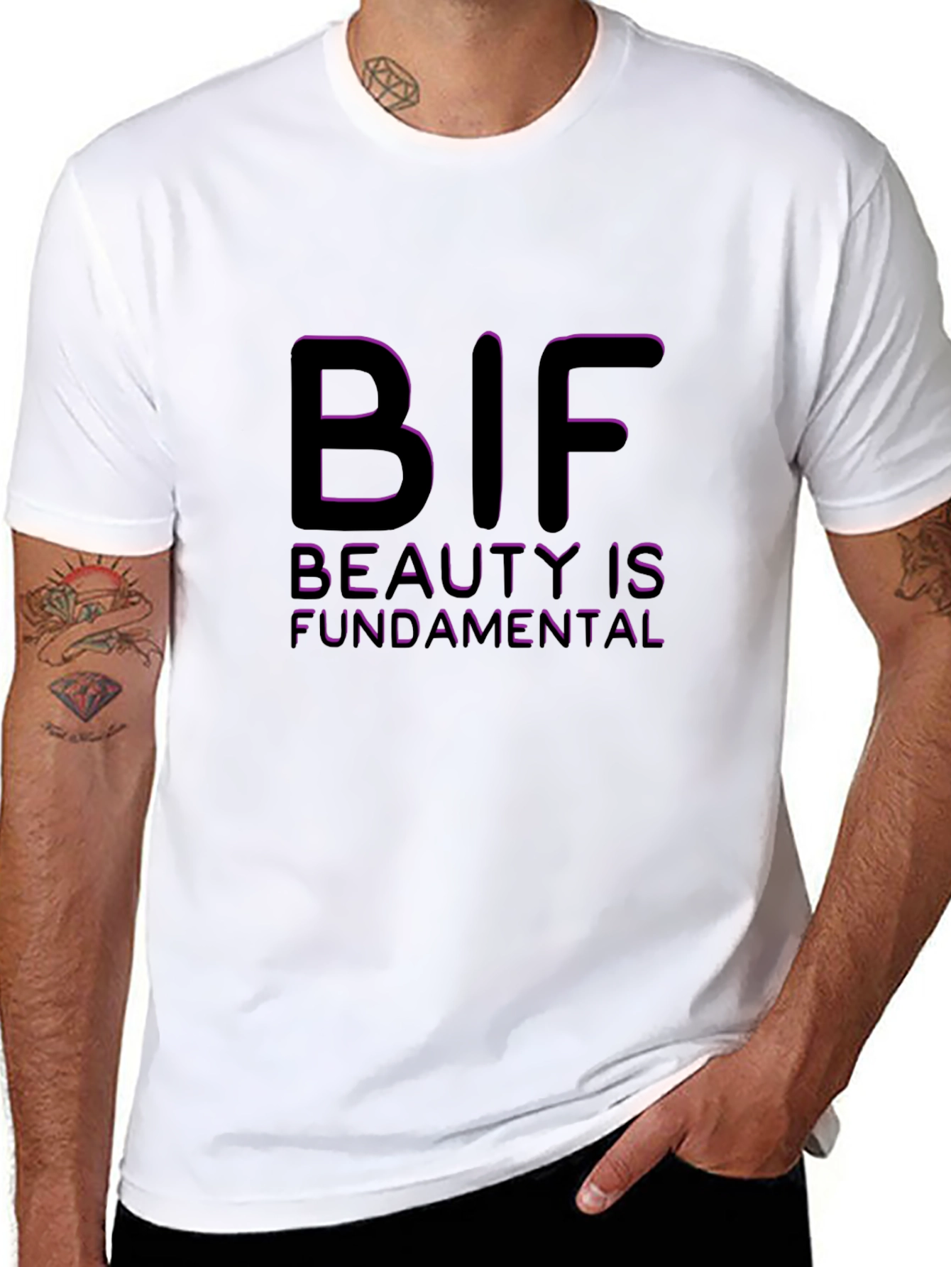 BIF Beauty is Fundamental Graphic Tee