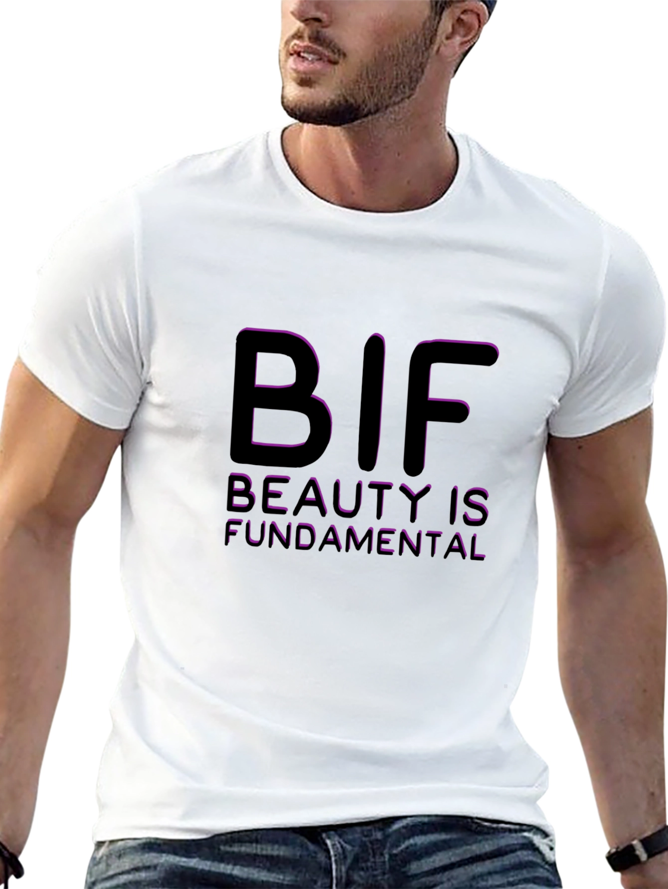 BIF Beauty is Fundamental Graphic Tee