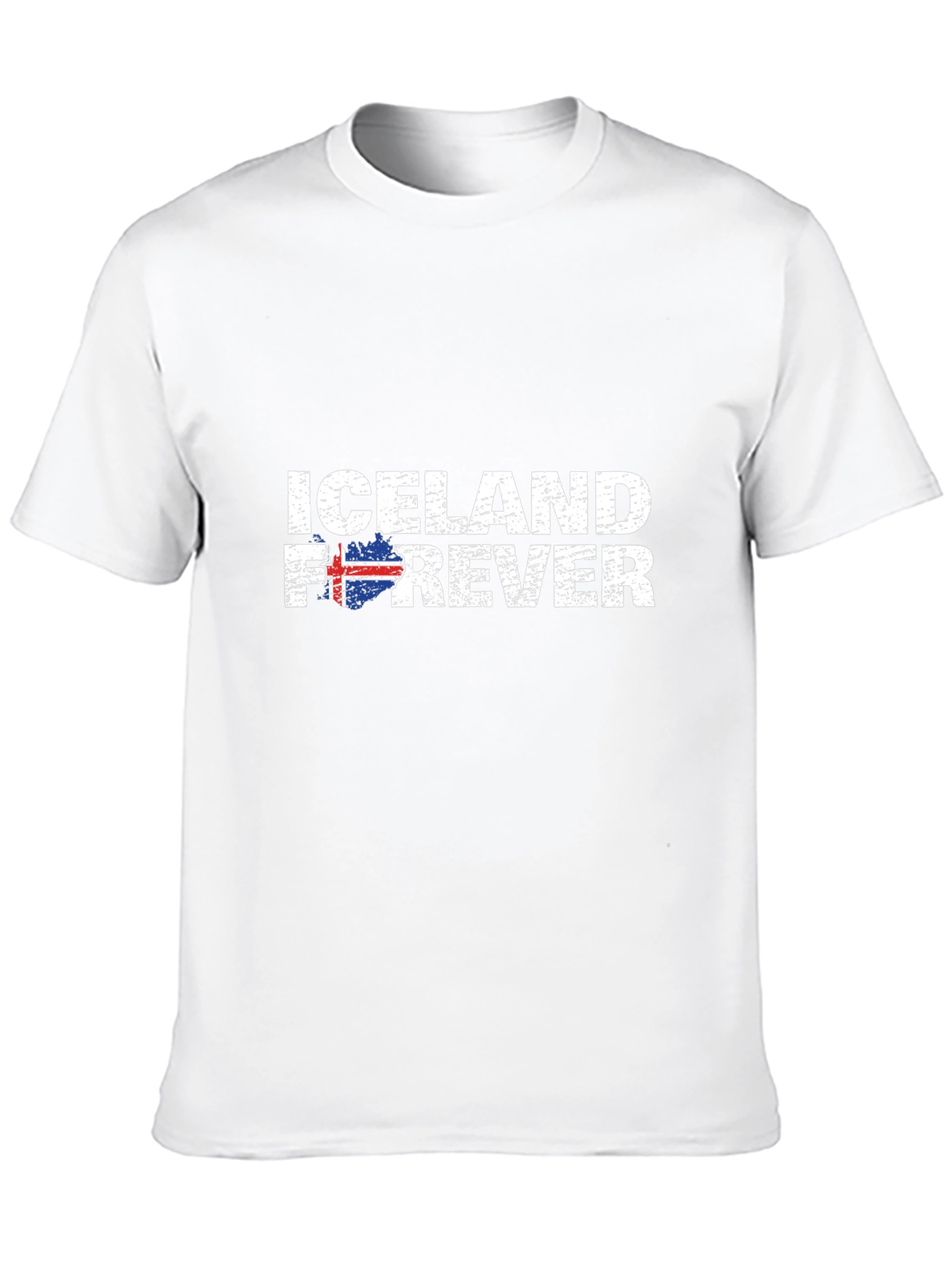 Iceland Forever Black Graphic T-Shirt