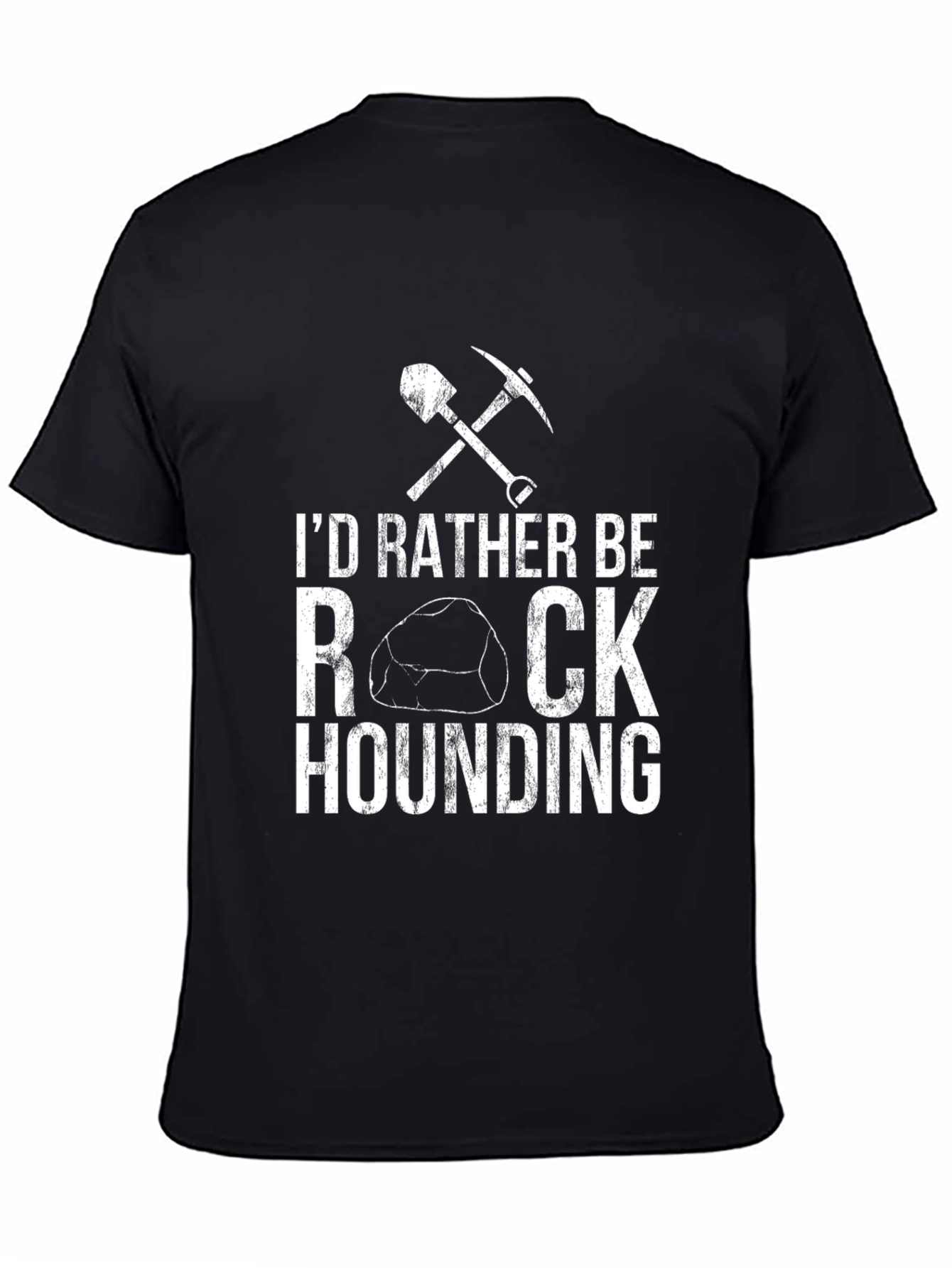 Rock Hounding T-Shirt - Black Graphic Tee
