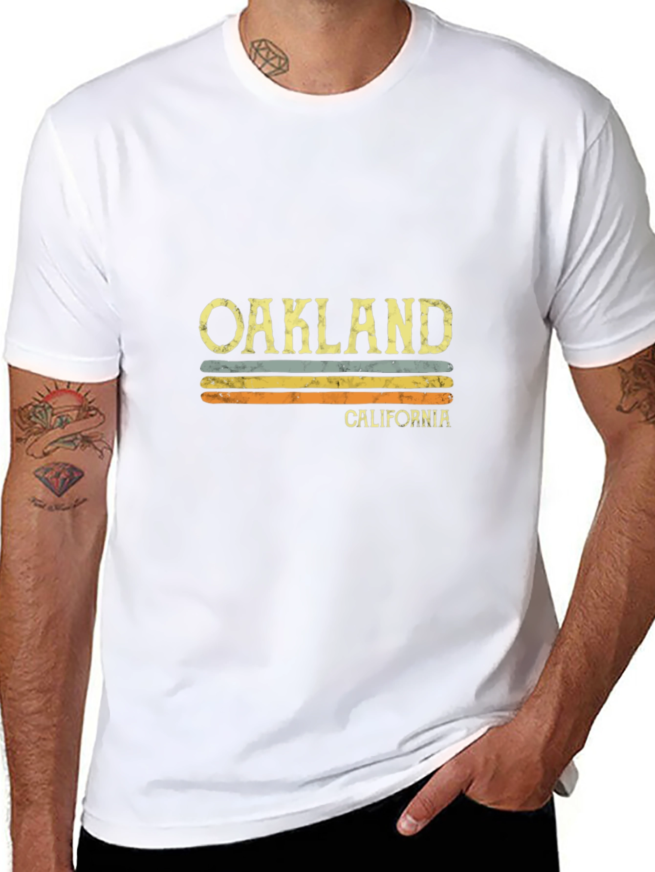 Oakland California Retro Graphic T-Shirt