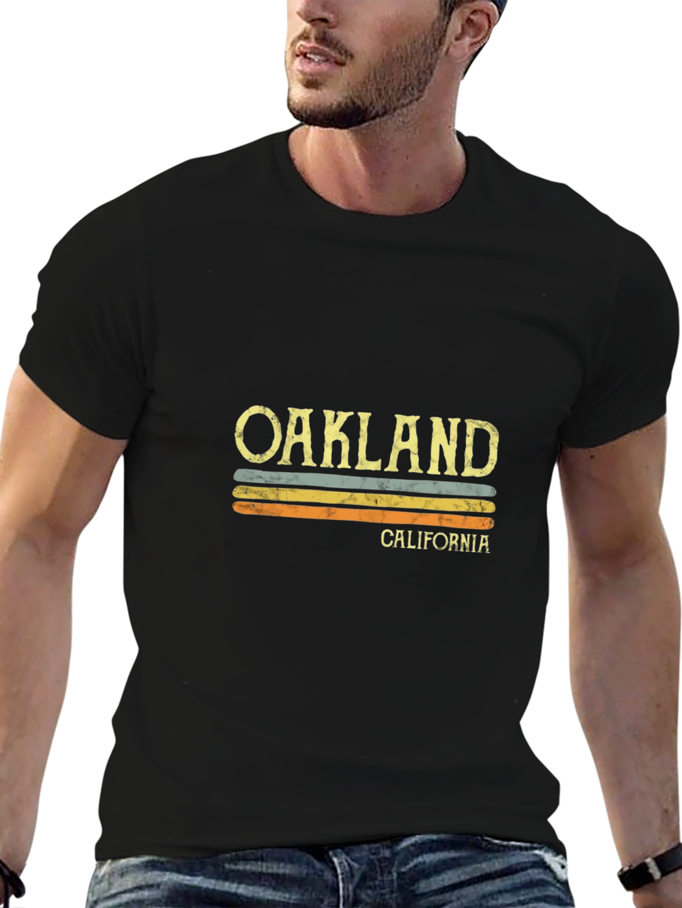 Oakland California Retro Graphic T-Shirt