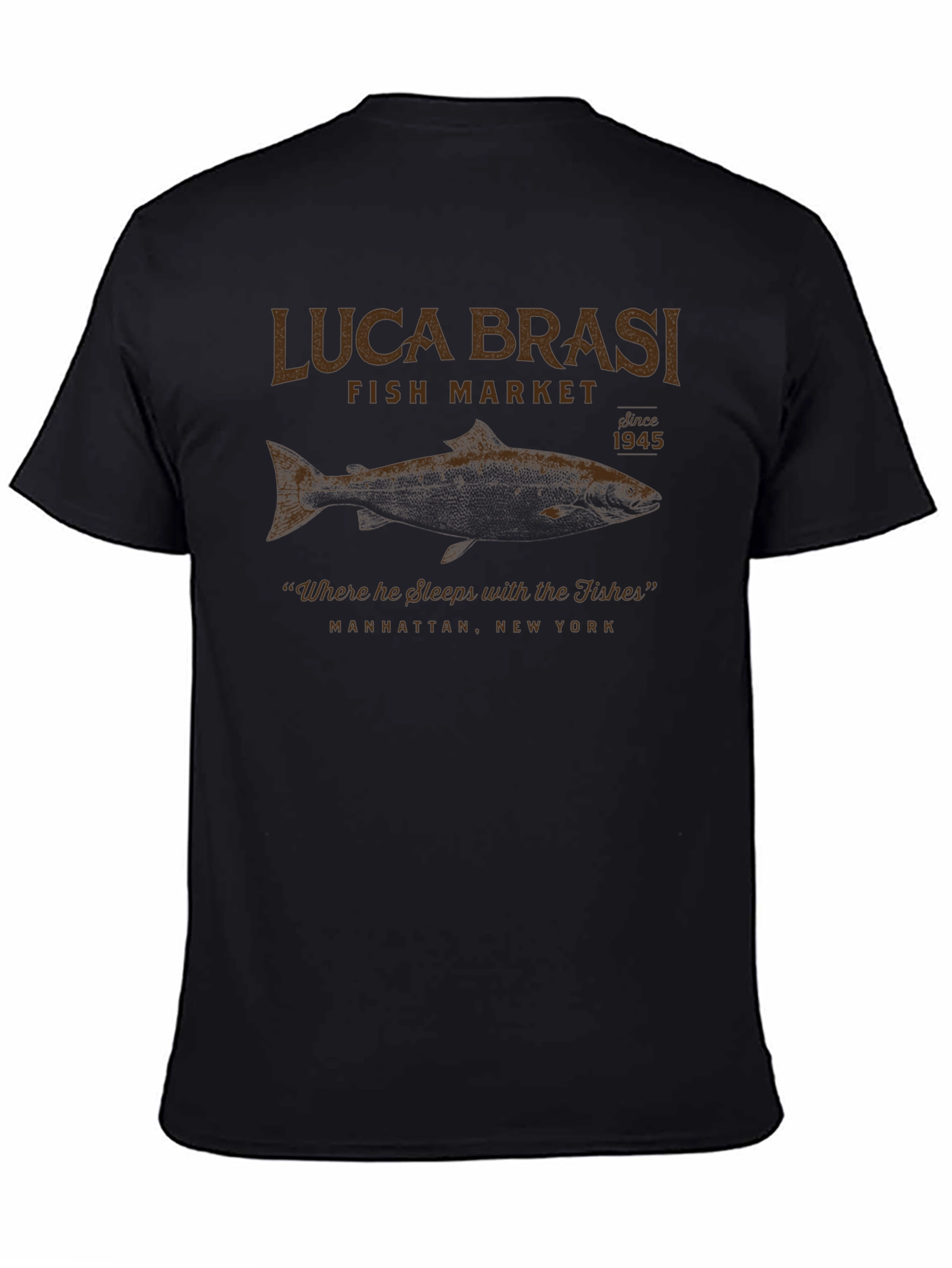 Luca Brasi Fish Market T-Shirt