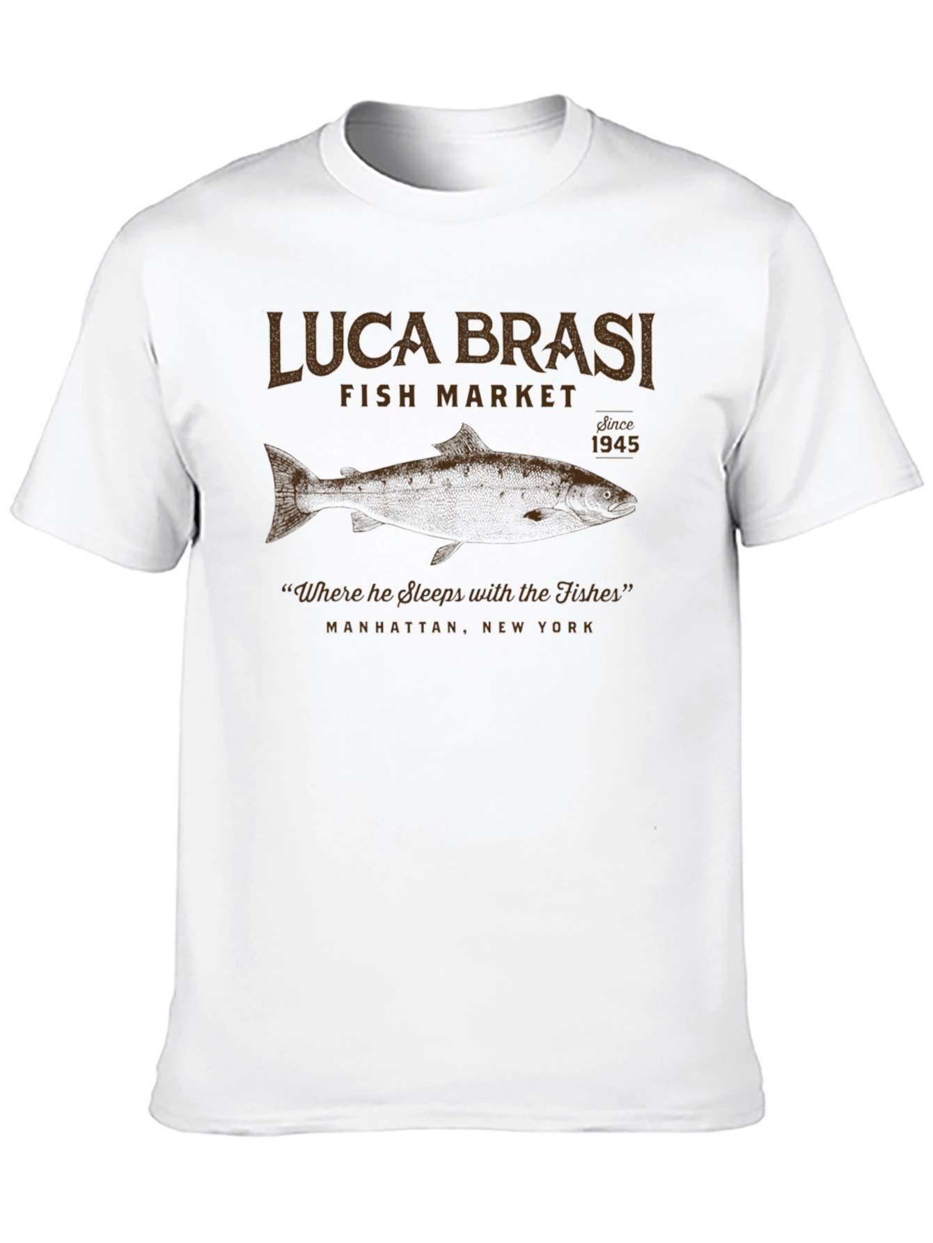 Luca Brasi Fish Market T-Shirt