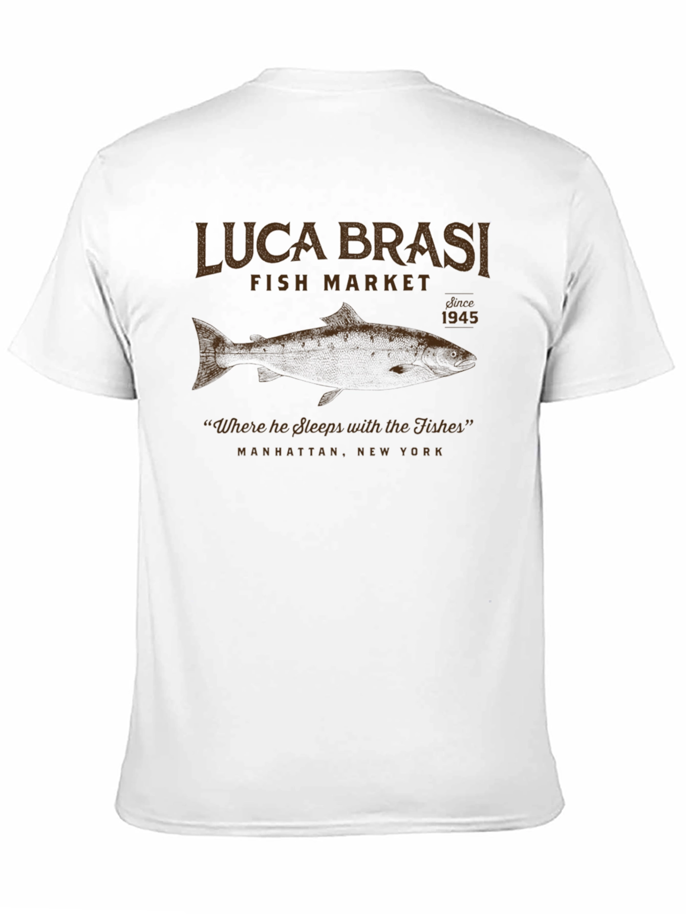 Luca Brasi Fish Market T-Shirt