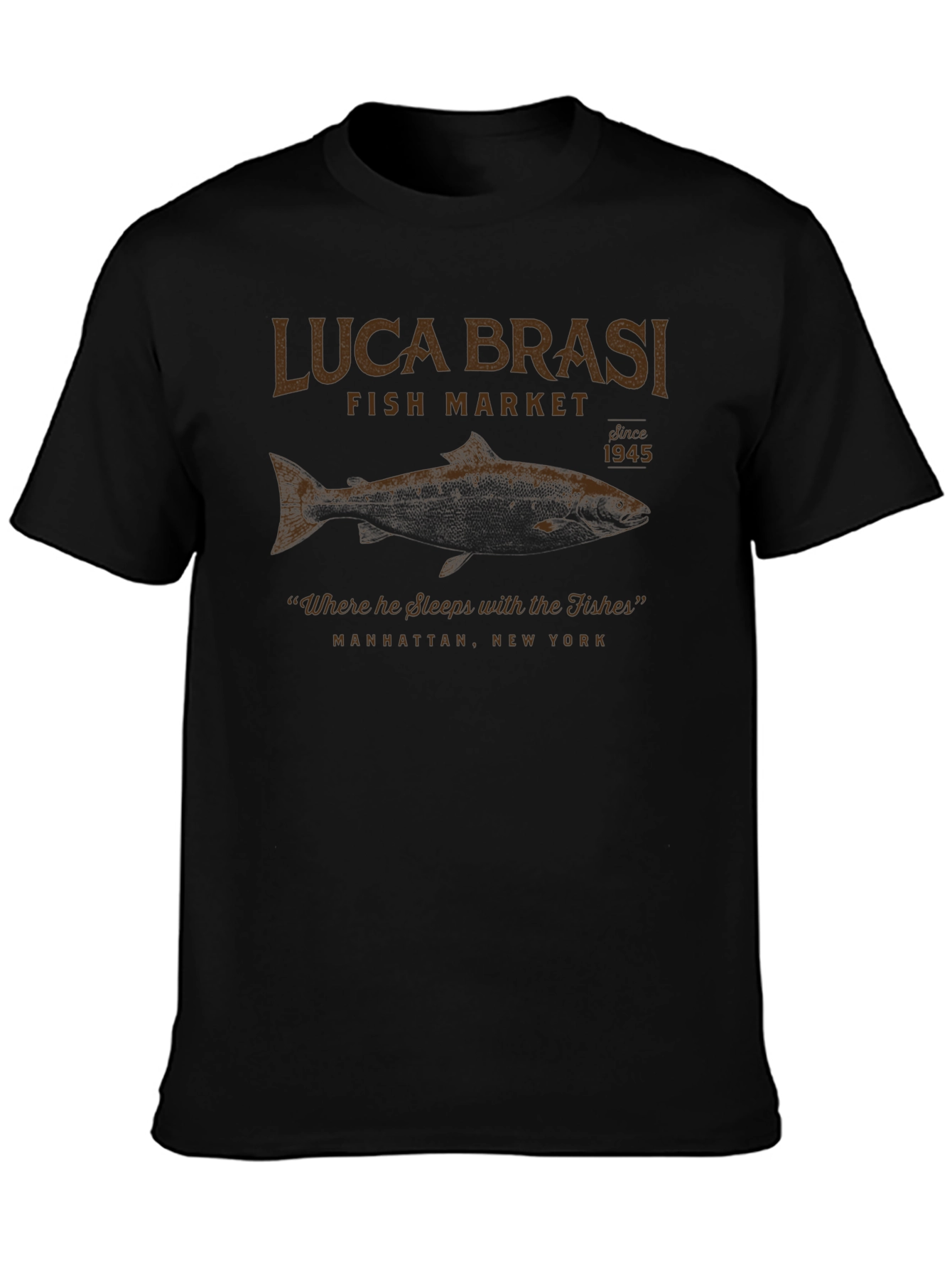 Luca Brasi Fish Market T-Shirt