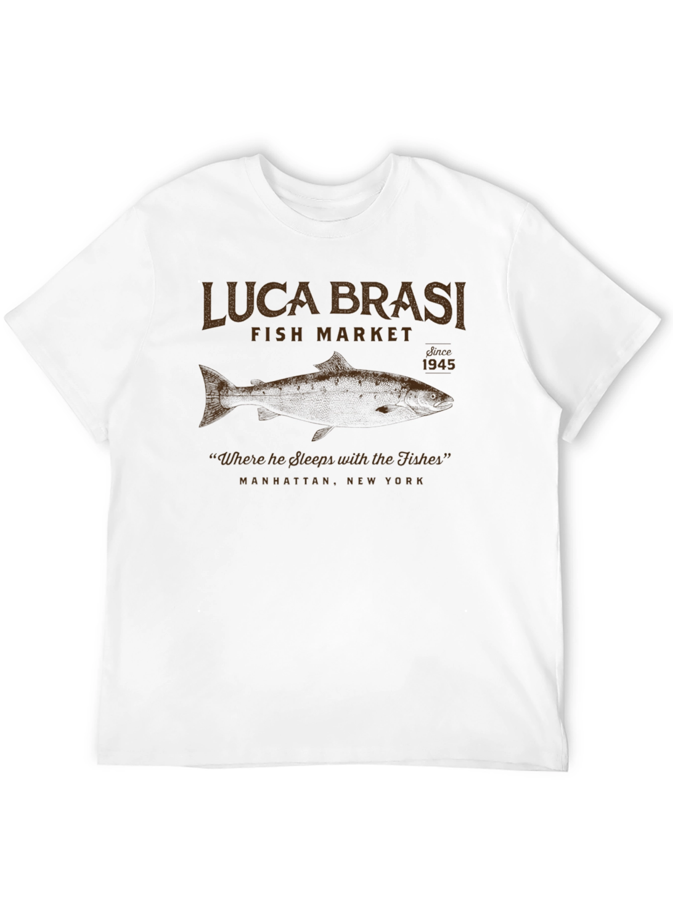 Luca Brasi Fish Market T-Shirt