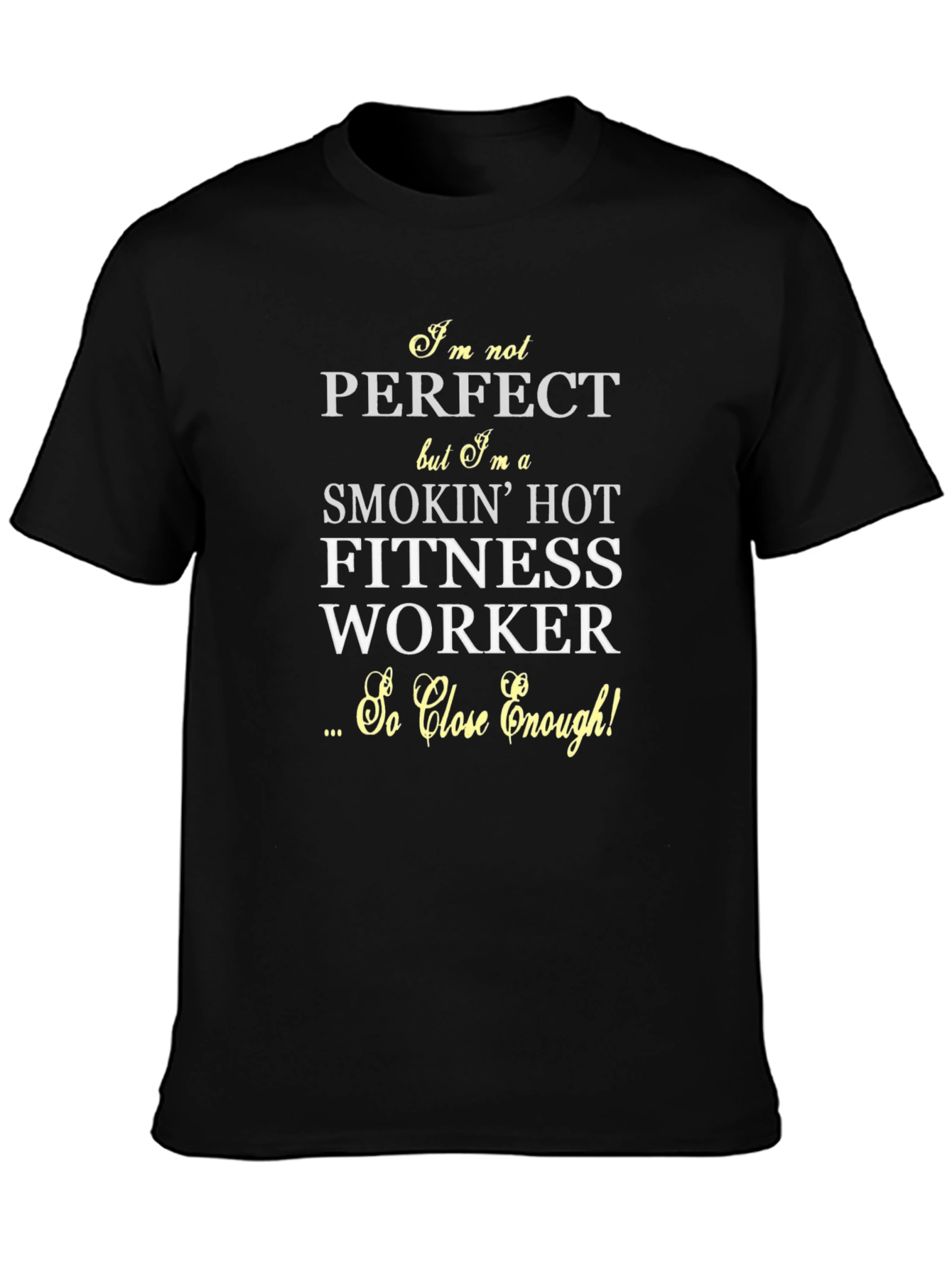 Smokin Hot Fitness Worker Graphic T-Shirt