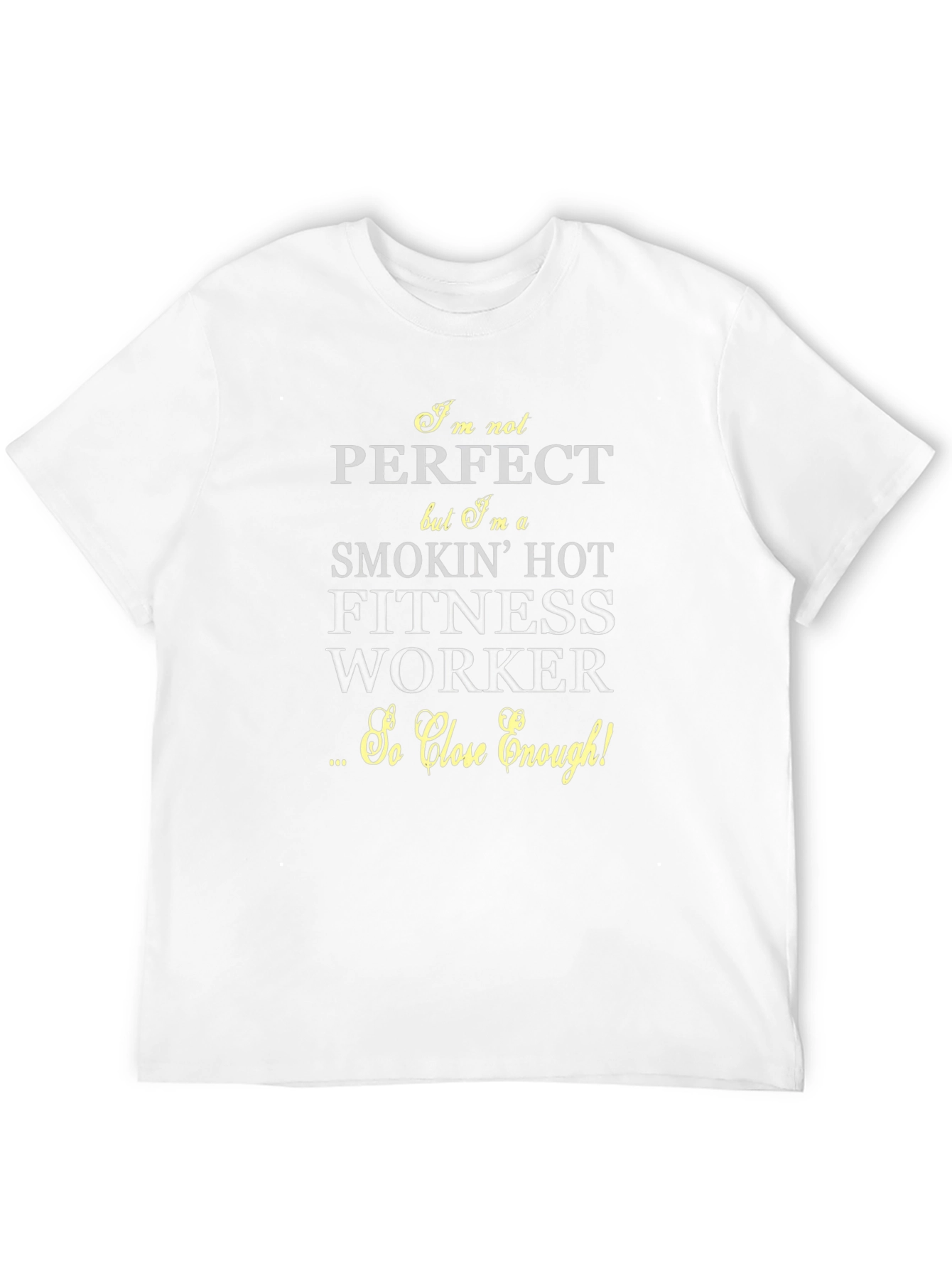 Smokin Hot Fitness Worker Graphic T-Shirt