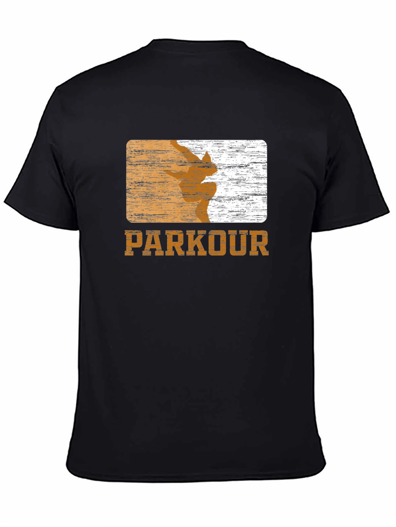 Parkour Graphic Print Tee - Urban Style