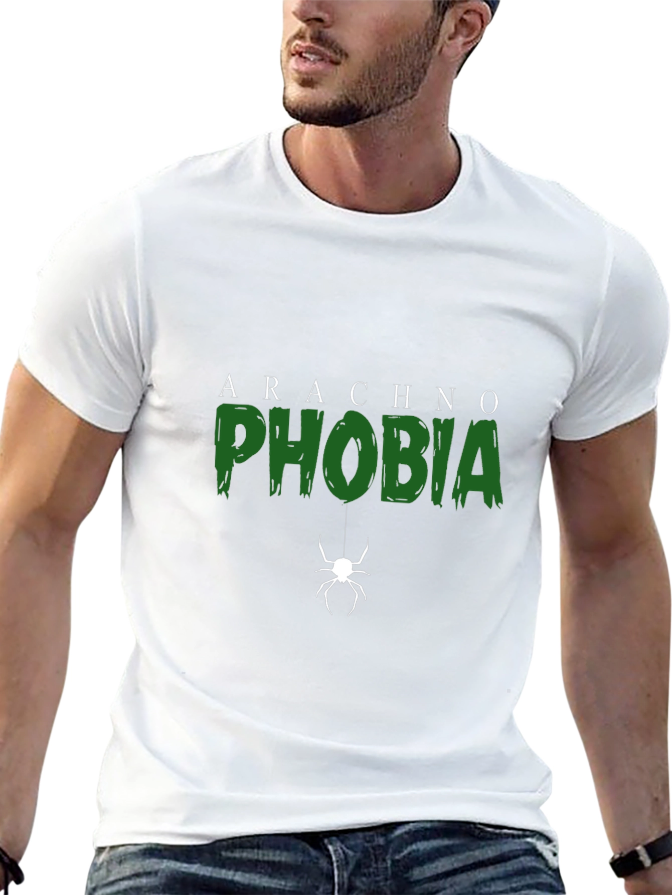 Arachnophobia T-Shirt - Scary Spider Design