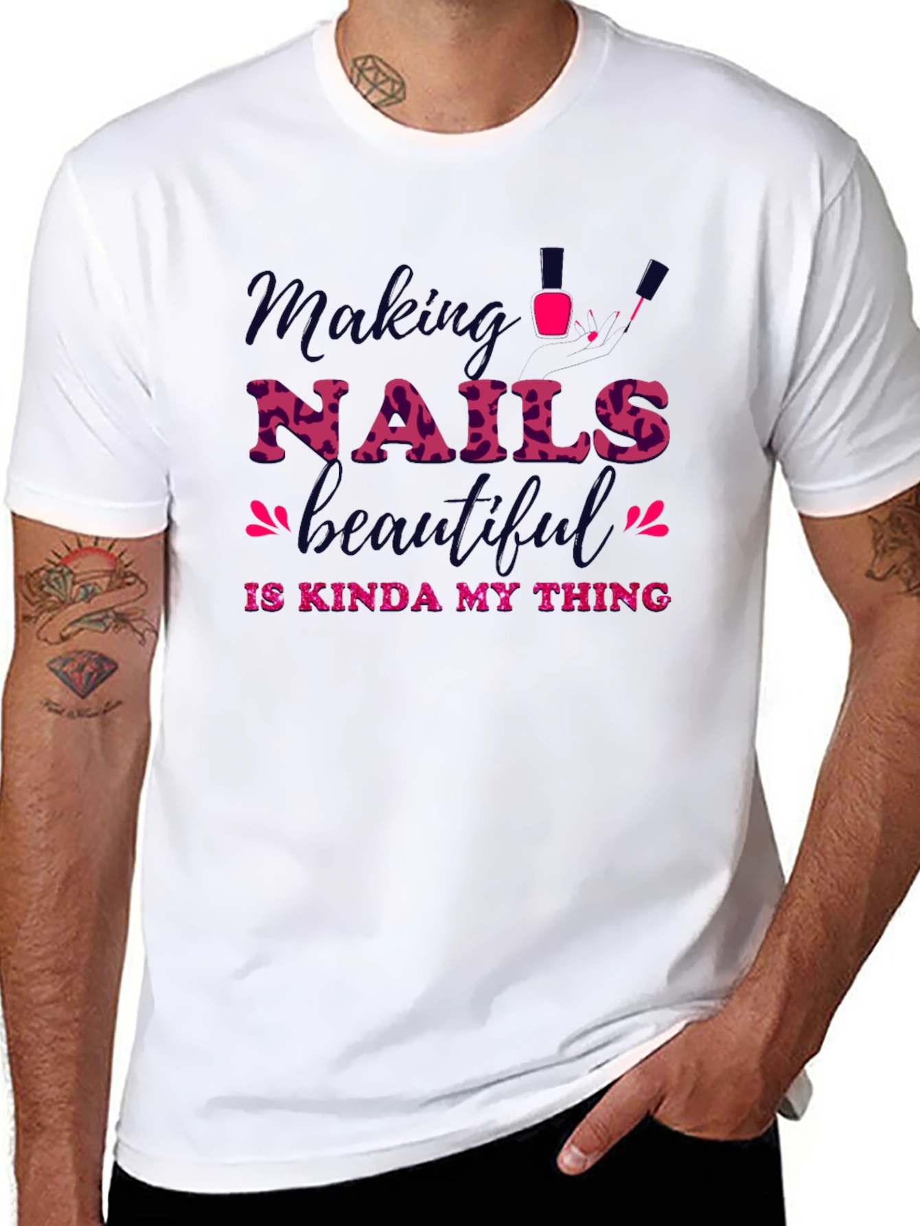 Making Nails Beautiful Graphic Tee