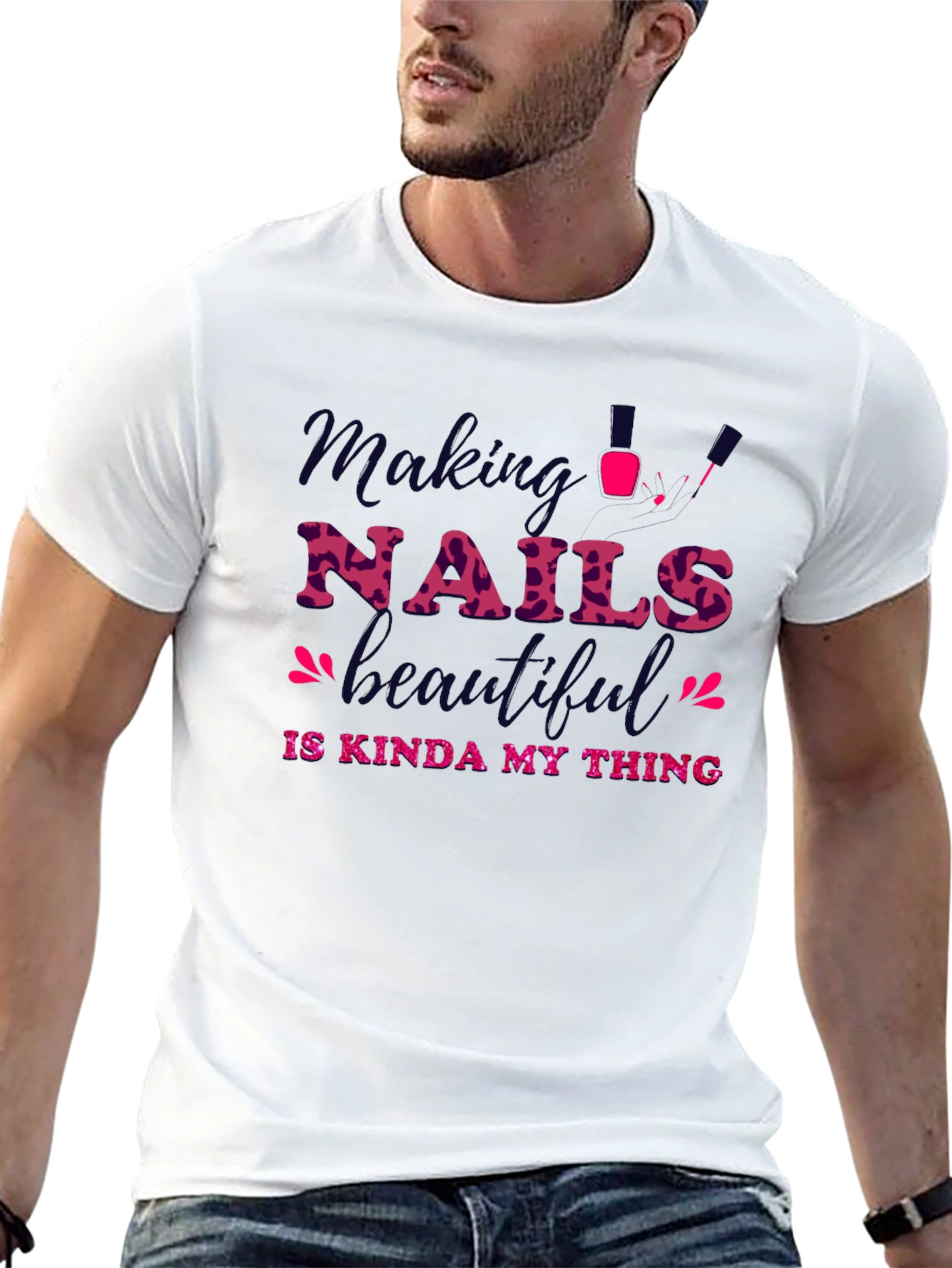 Making Nails Beautiful Graphic Tee