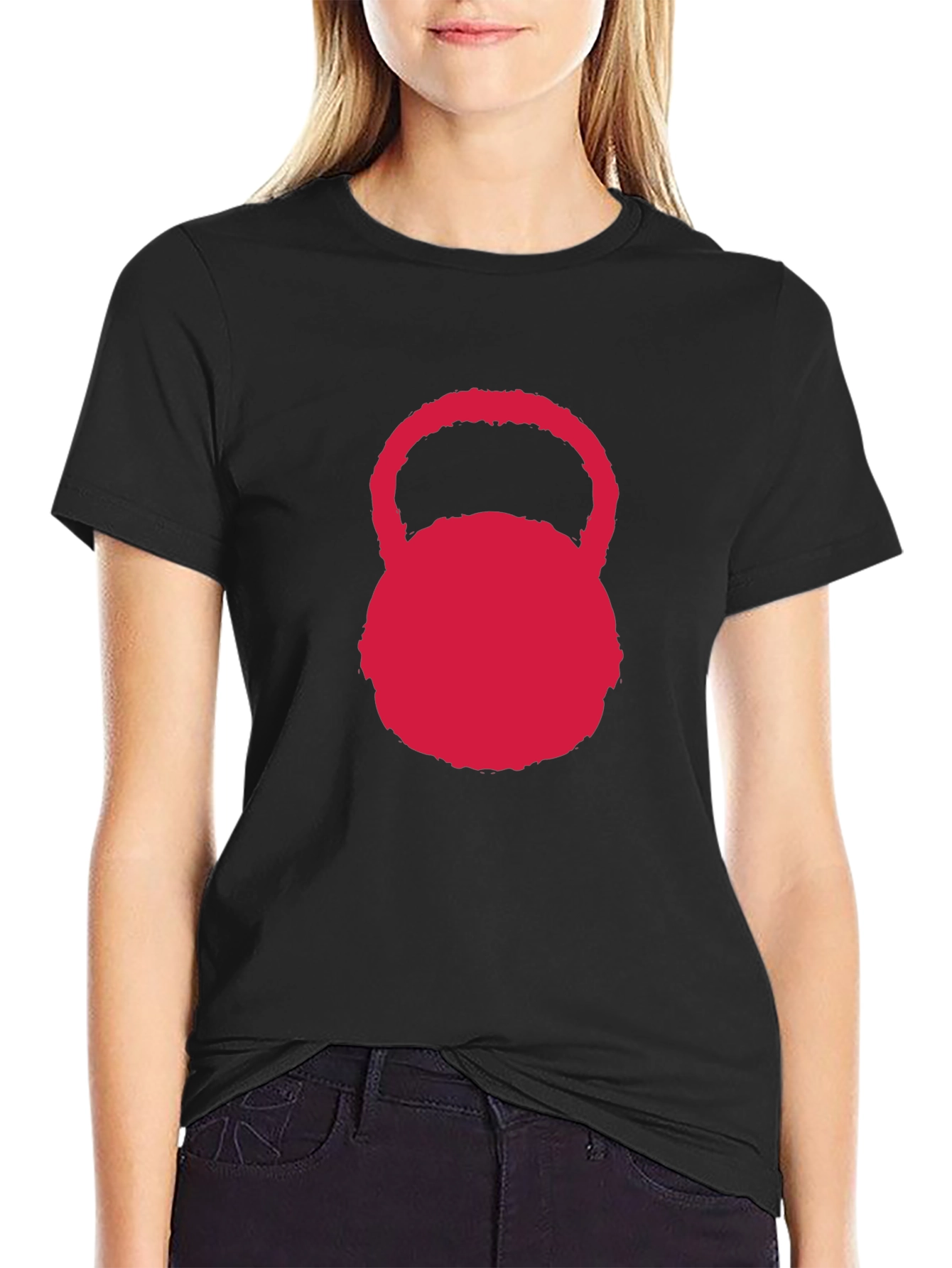 Kettlebell Graphic Tee - Black