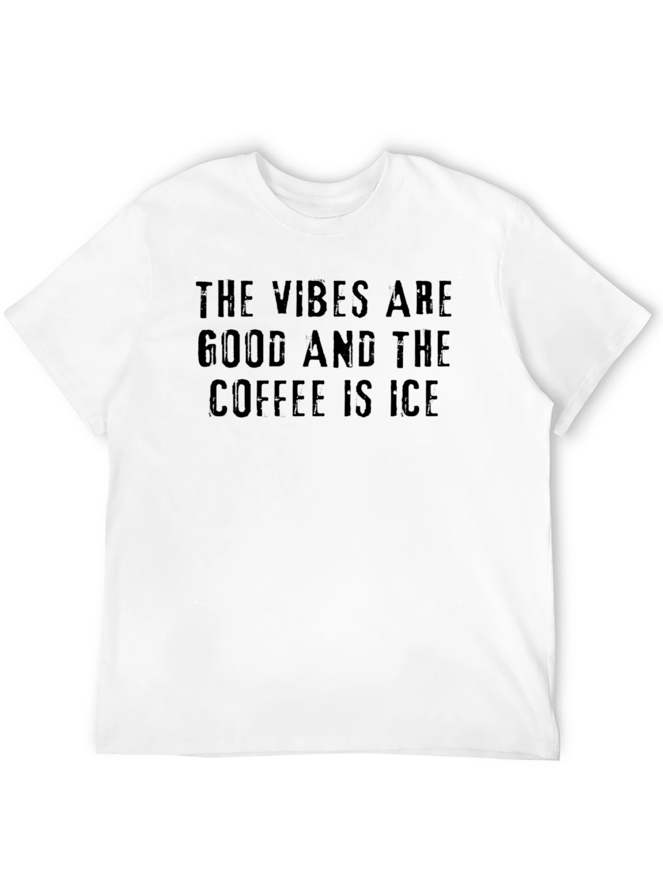 Good Vibes & Iced Coffee T-Shirt