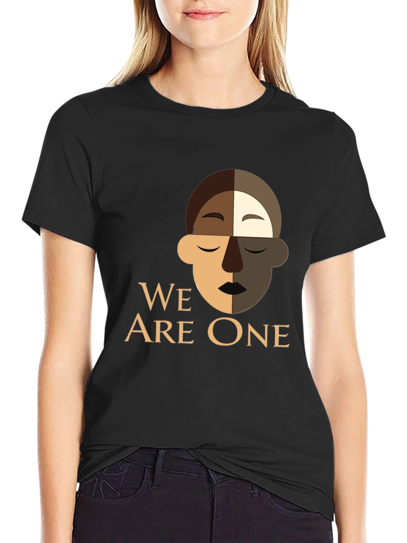 We Are One Graphic T-Shirt - Black