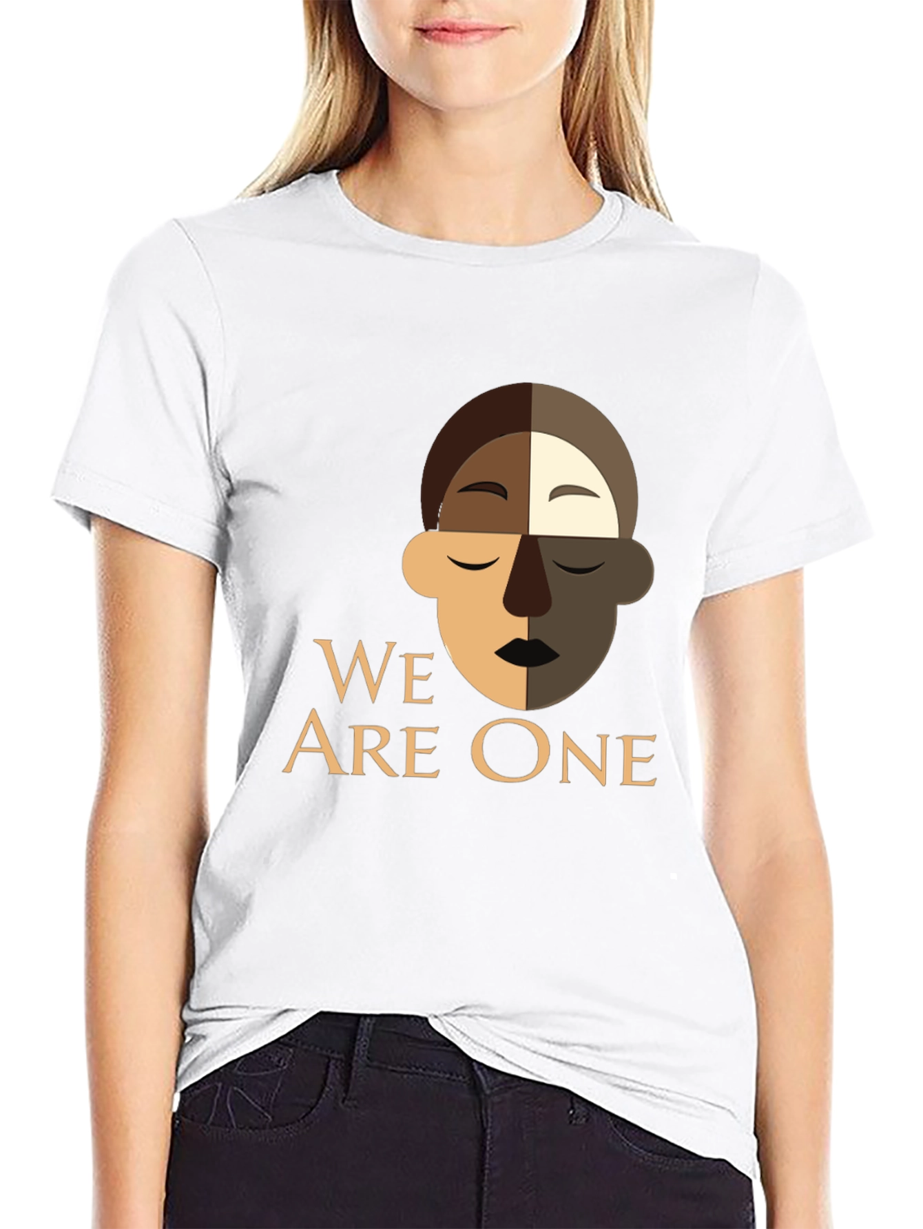 We Are One Graphic T-Shirt - Black