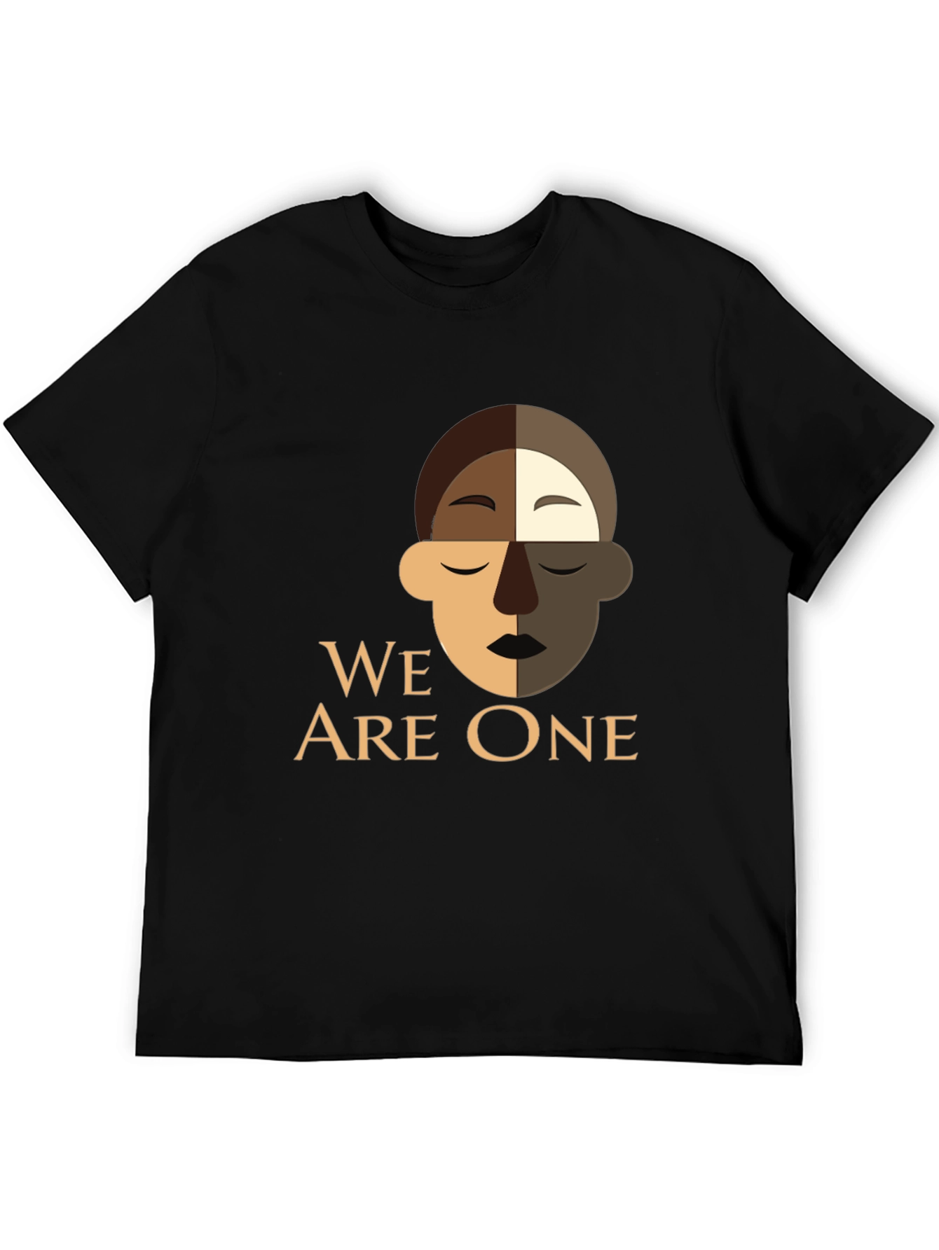 We Are One Graphic T-Shirt - Black