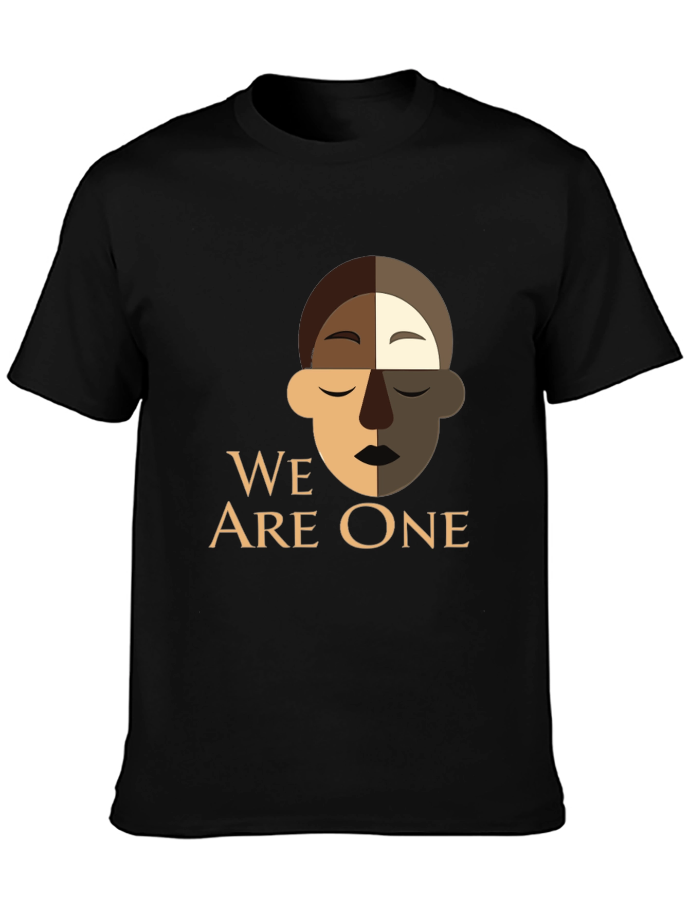 We Are One Graphic T-Shirt - Black