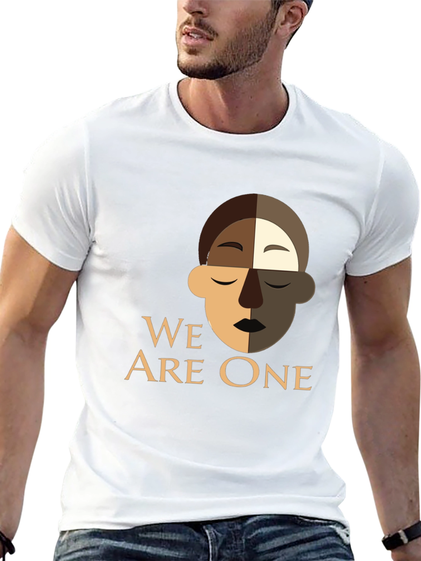 We Are One Graphic T-Shirt - Black