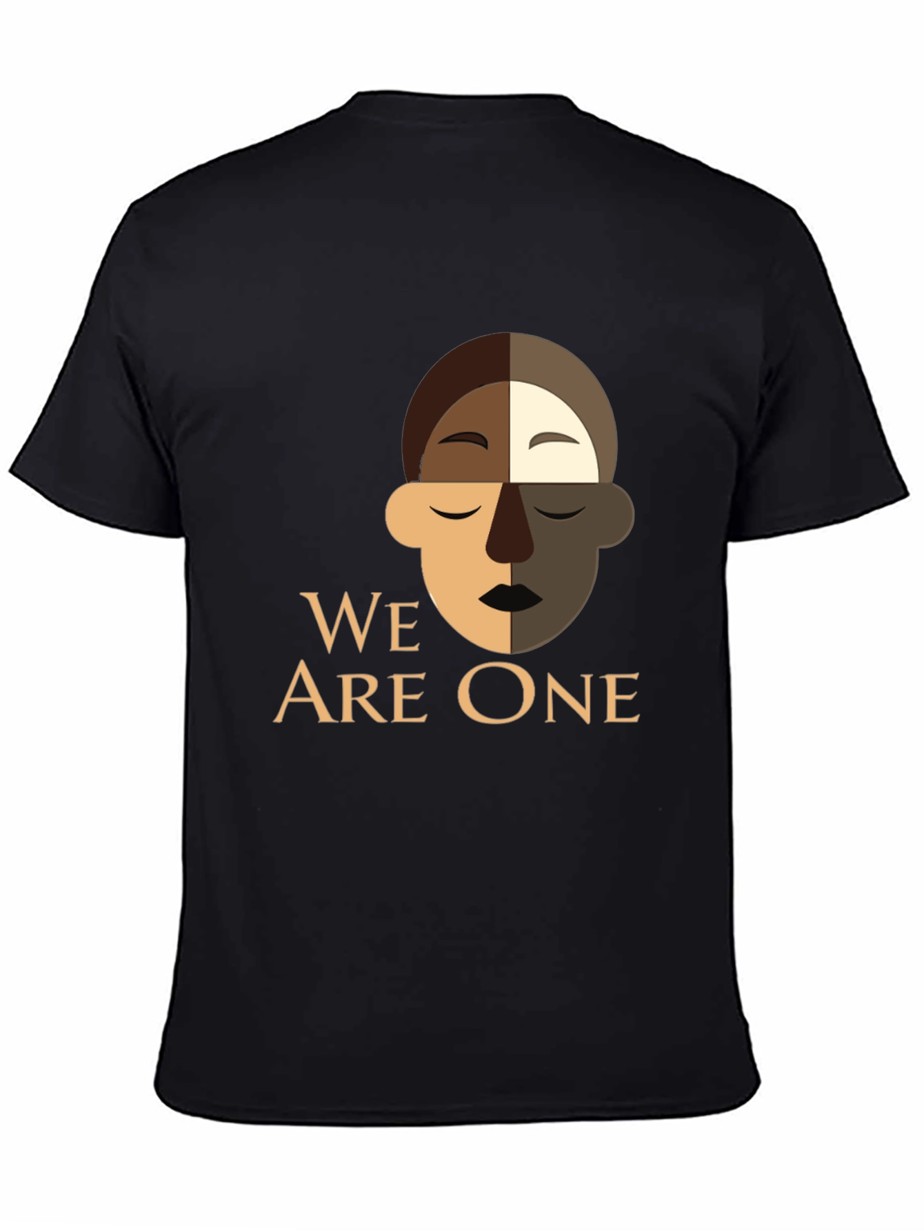 We Are One Graphic T-Shirt - Black