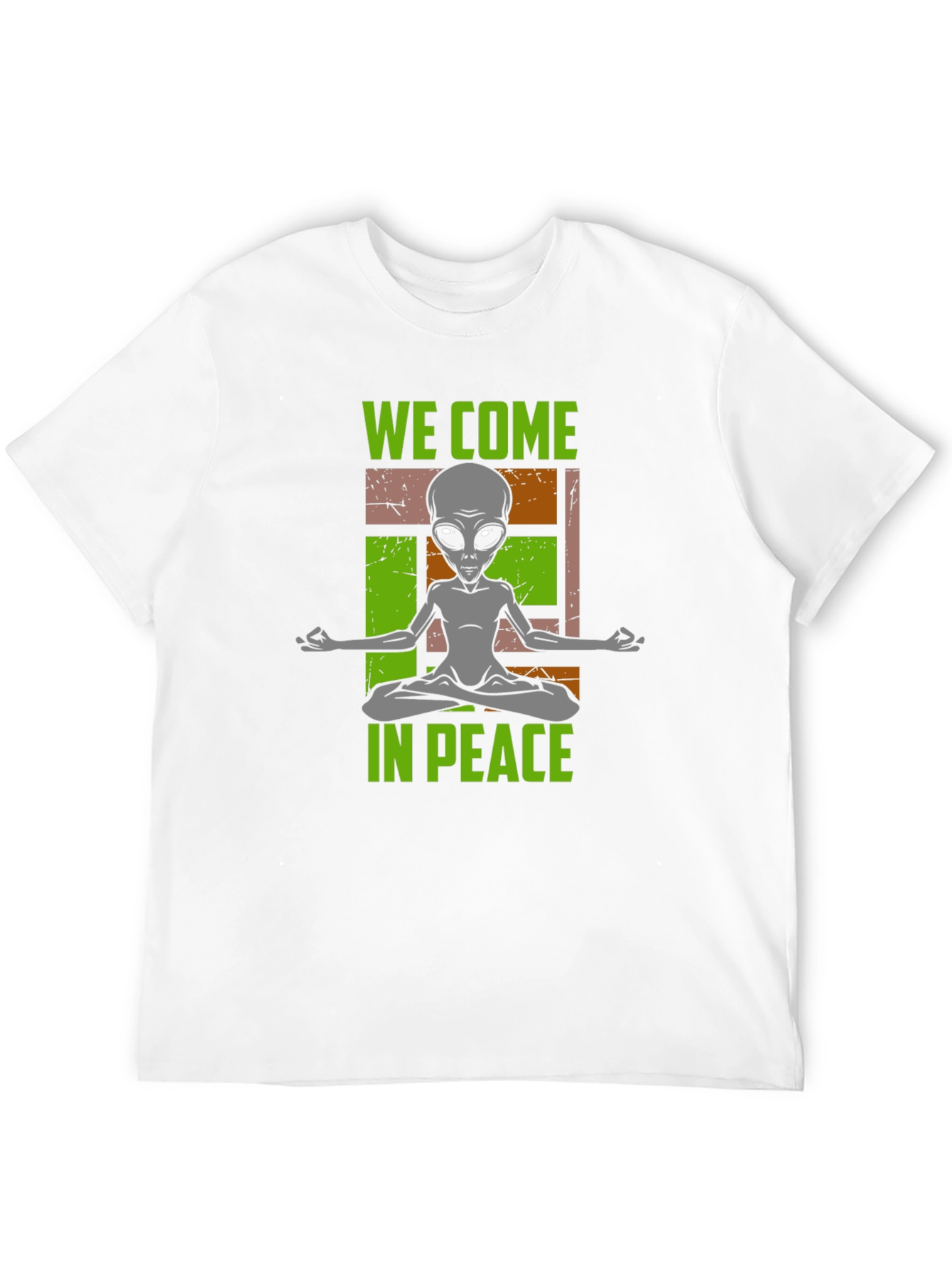 We Come In Peace Alien Graphic Tee