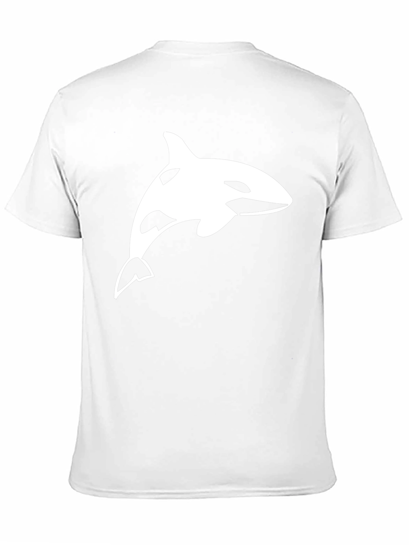 Orca Whale Graphic Tee - Black