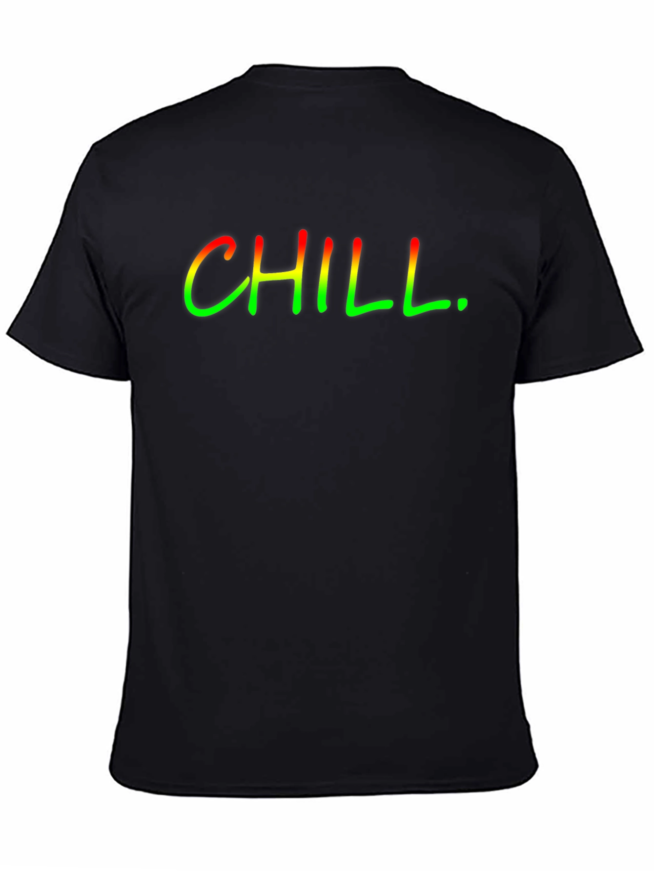 Chill T-Shirt - Rasta Fade Graphic Print