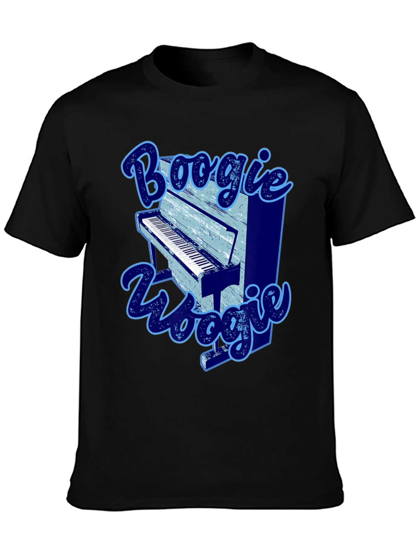 Boogie Woogie Piano Graphic T-Shirt