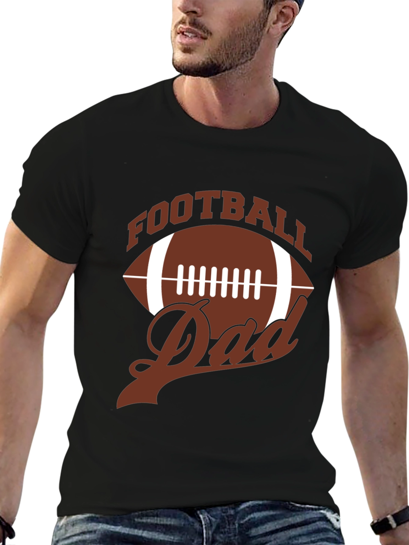 Football Dad T-Shirt - Perfect for Game Day